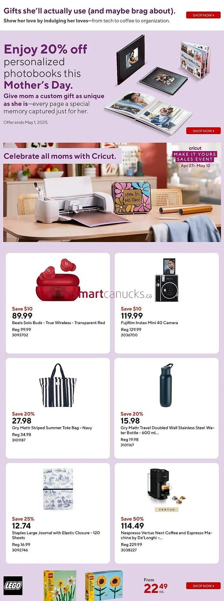 Staples flyer from April 24 to May 4 2025 - flyer page 7