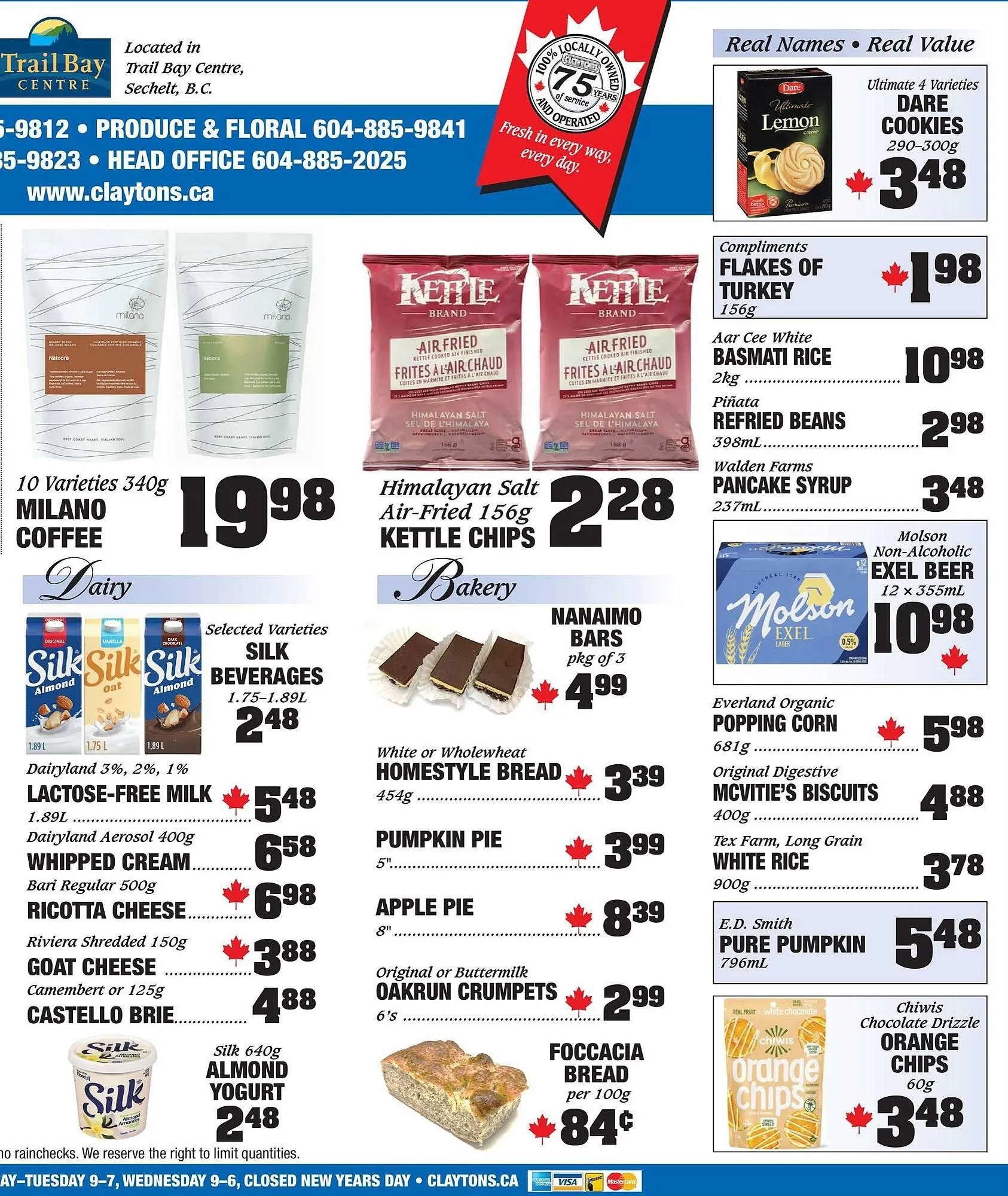 Claytons Heritage Market flyer from December 26 to December 31 2025 - flyer page 3