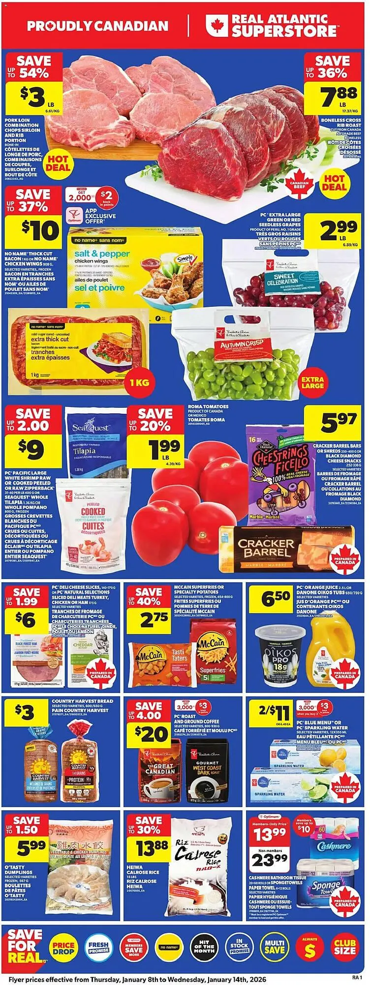 Atlantic Superstore flyer from January 8 to January 14 2026 - flyer page 3