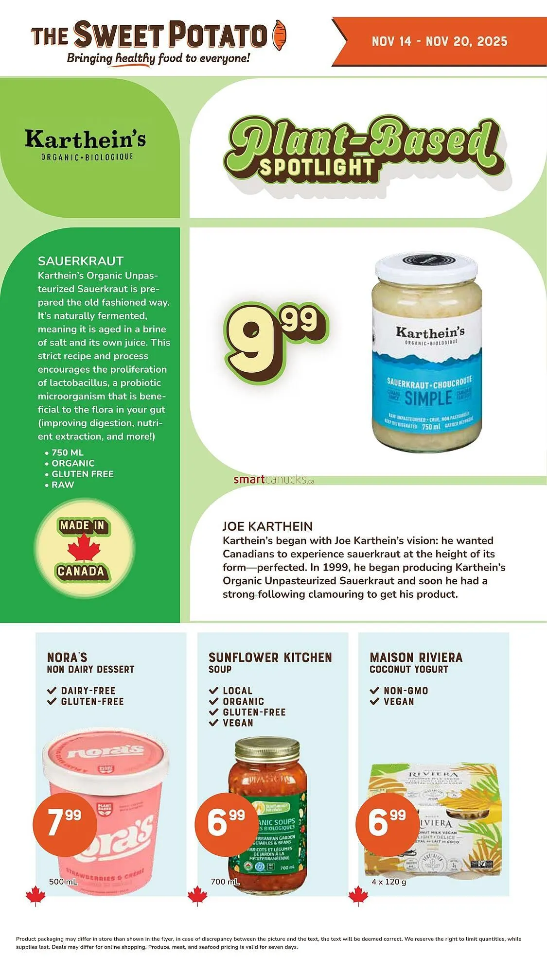 The Sweet Potato flyer from November 13 to December 10 2025 - flyer page 6