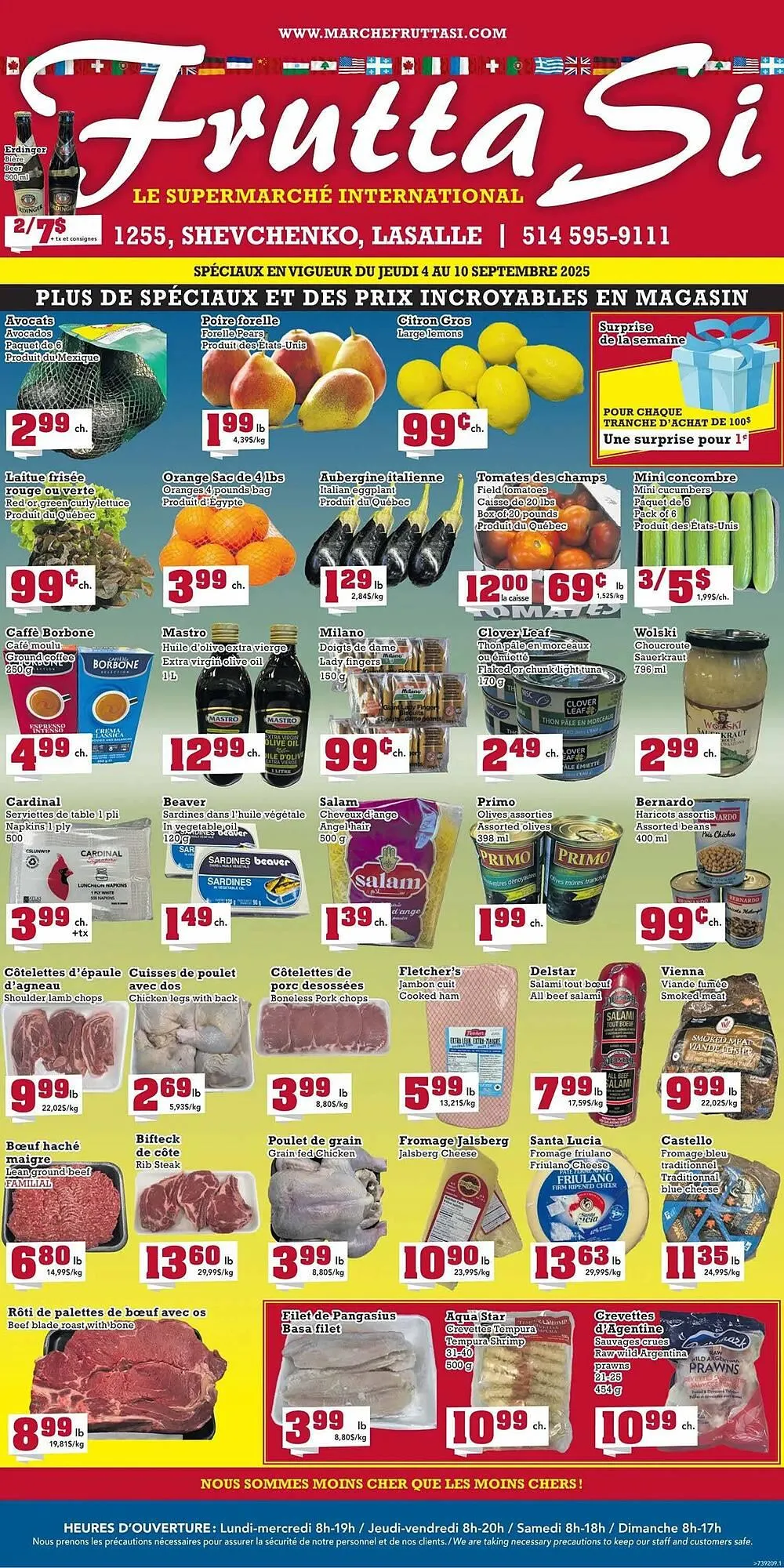 Frutta Si flyer from September 4 to September 8 2025 - flyer page 1