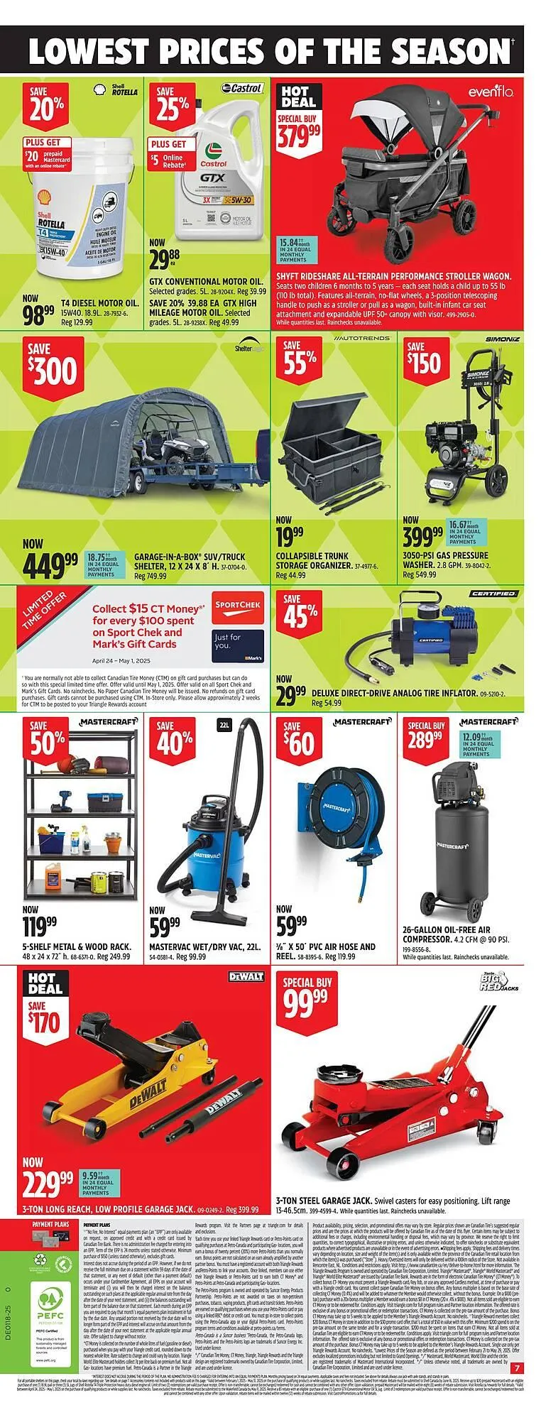 Canadian Tire flyer from April 24 to May 1 2025 - flyer page 8