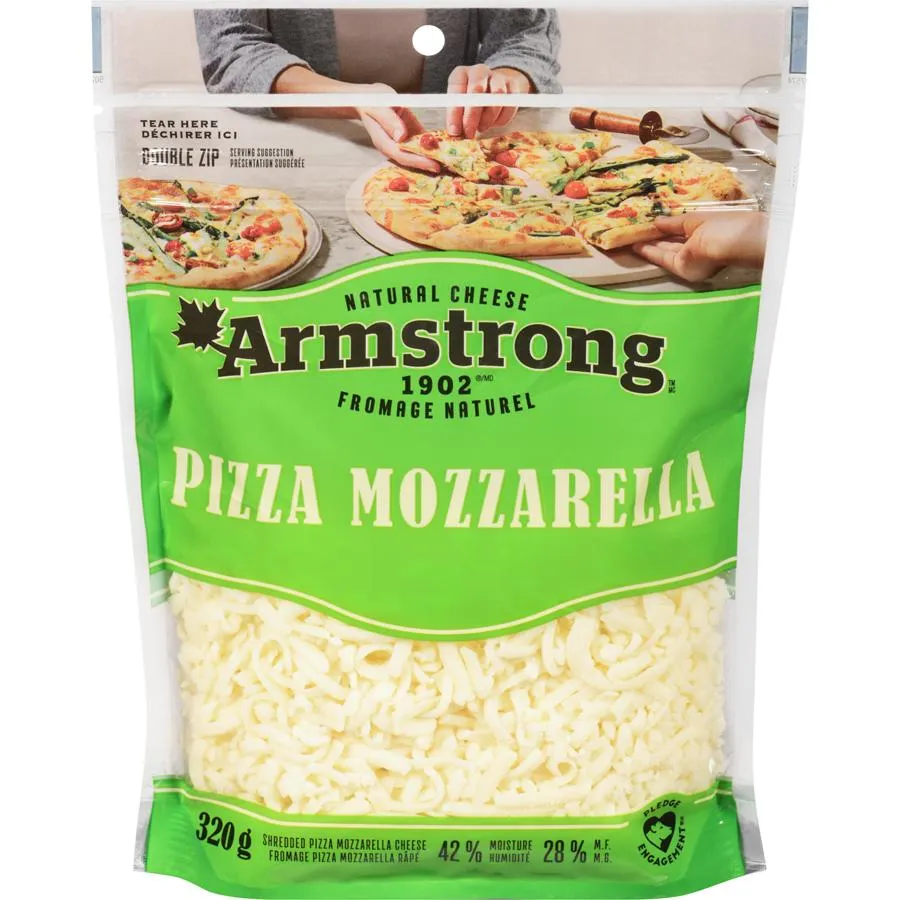 Shredded Natural Cheese Pizza Mozzarella