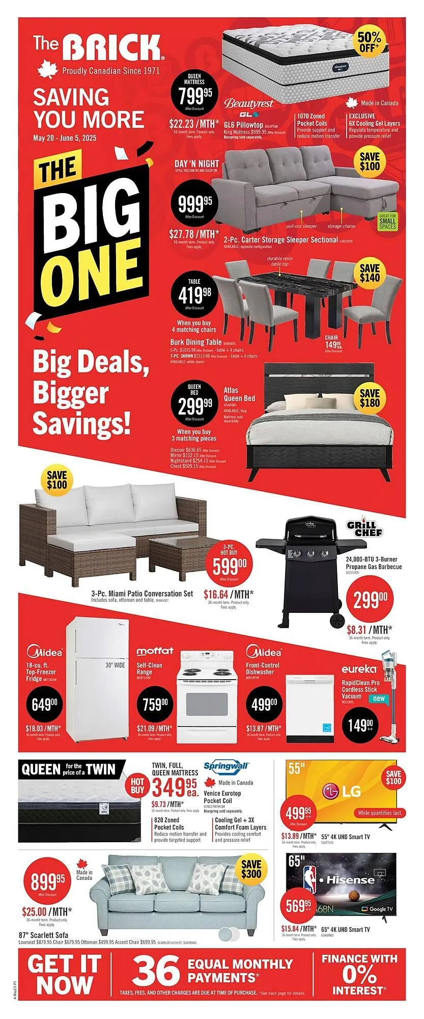 The Brick flyer from May 20 to June 6 2025 - flyer page 3