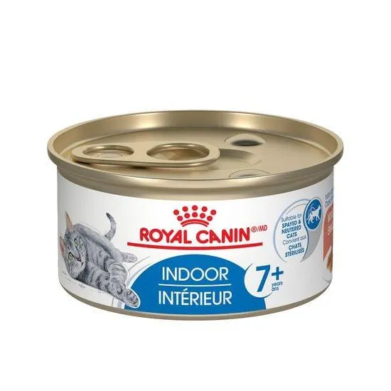 Nourriture humide pour chats d'intérieur 7+