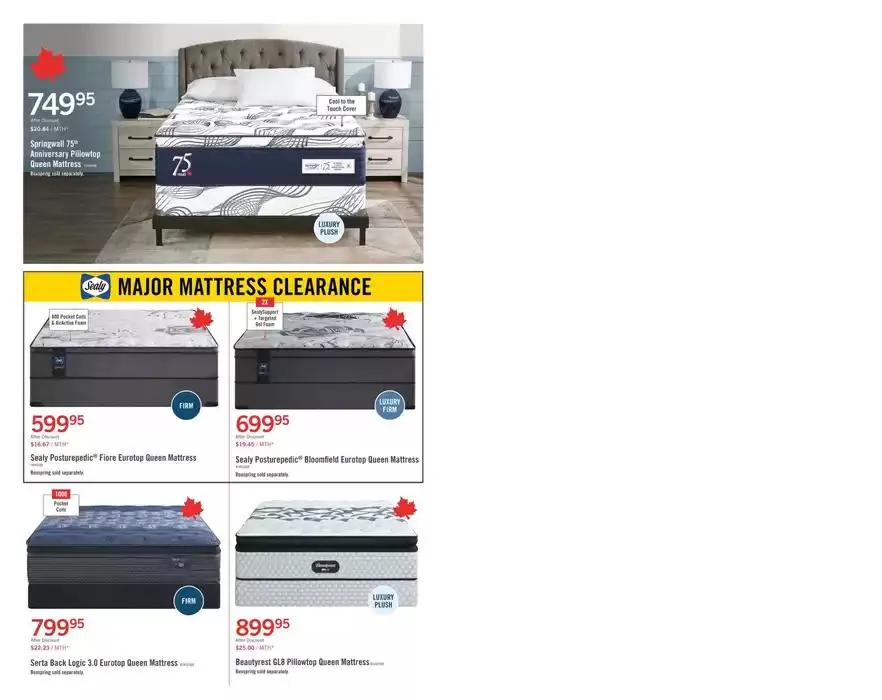 Brick Mattress Store from March 13 to March 26 2025 - flyer page 8