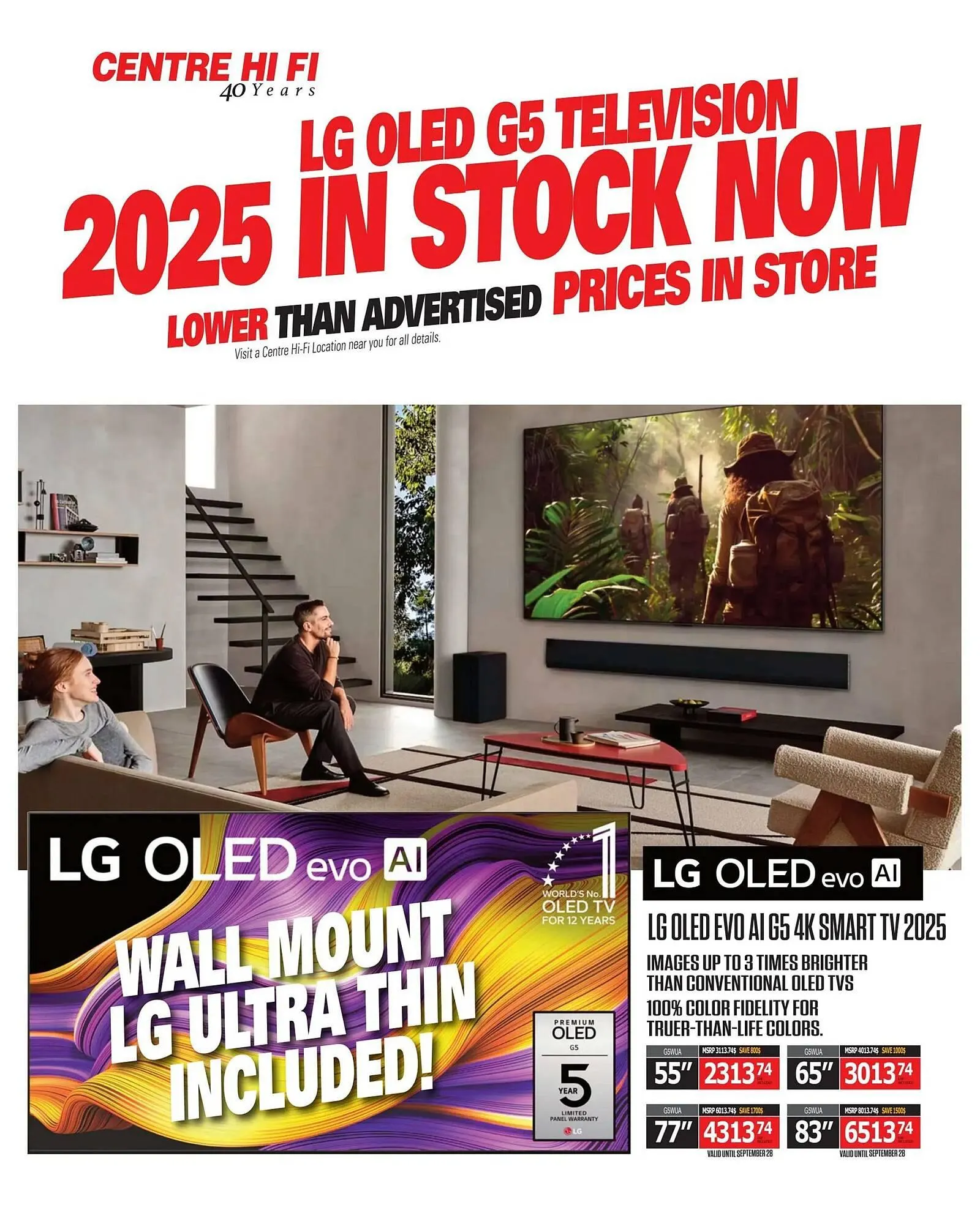 Centre Hi-Fi flyer from September 26 to October 2 2025 - flyer page 25