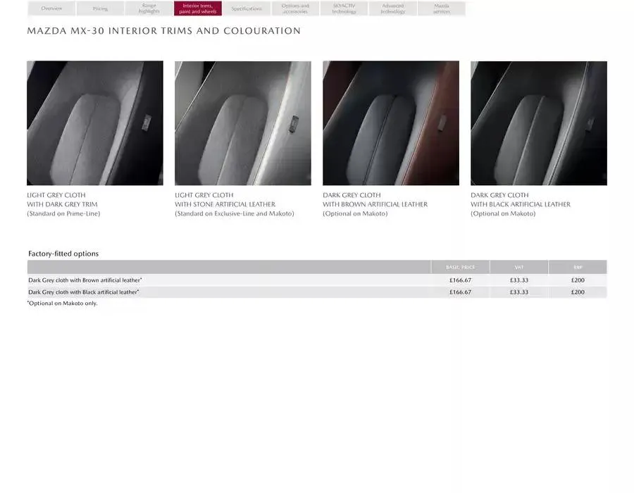 Mazda MX-30 from February 21 to February 21 2026 - flyer page 10