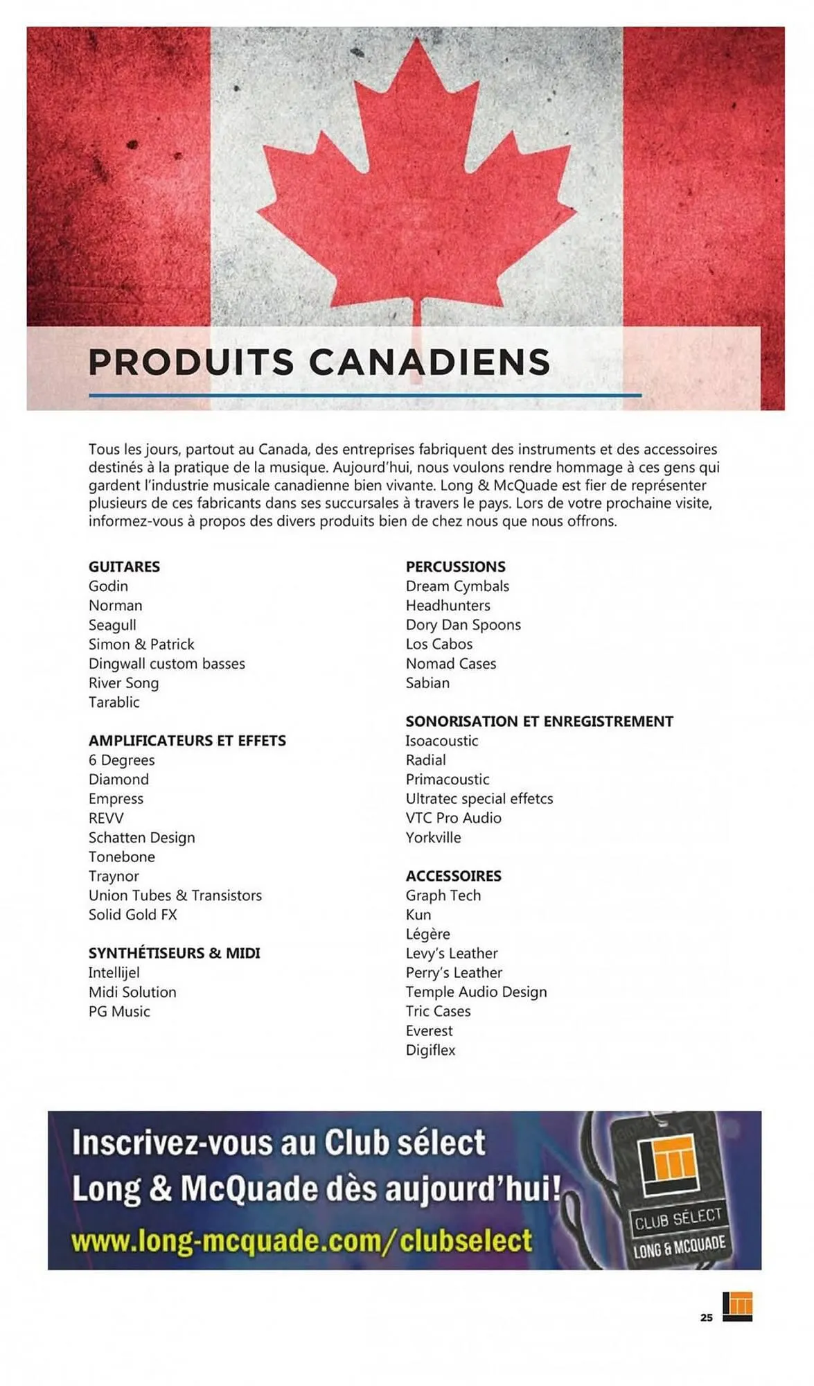 Long & McQuade flyer from November 3 to July 1 2024 - flyer page 25