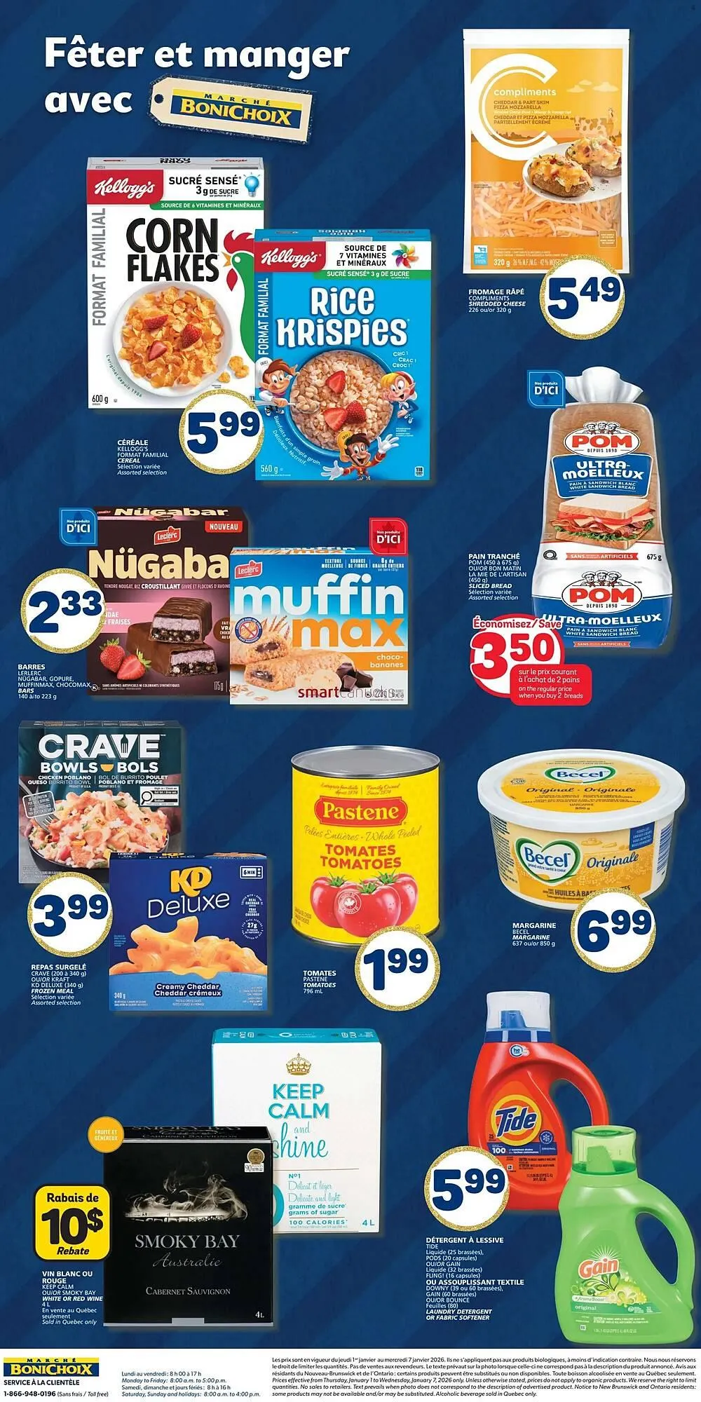 Marché Bonichoix flyer from January 1 to January 7 2026 - flyer page 2