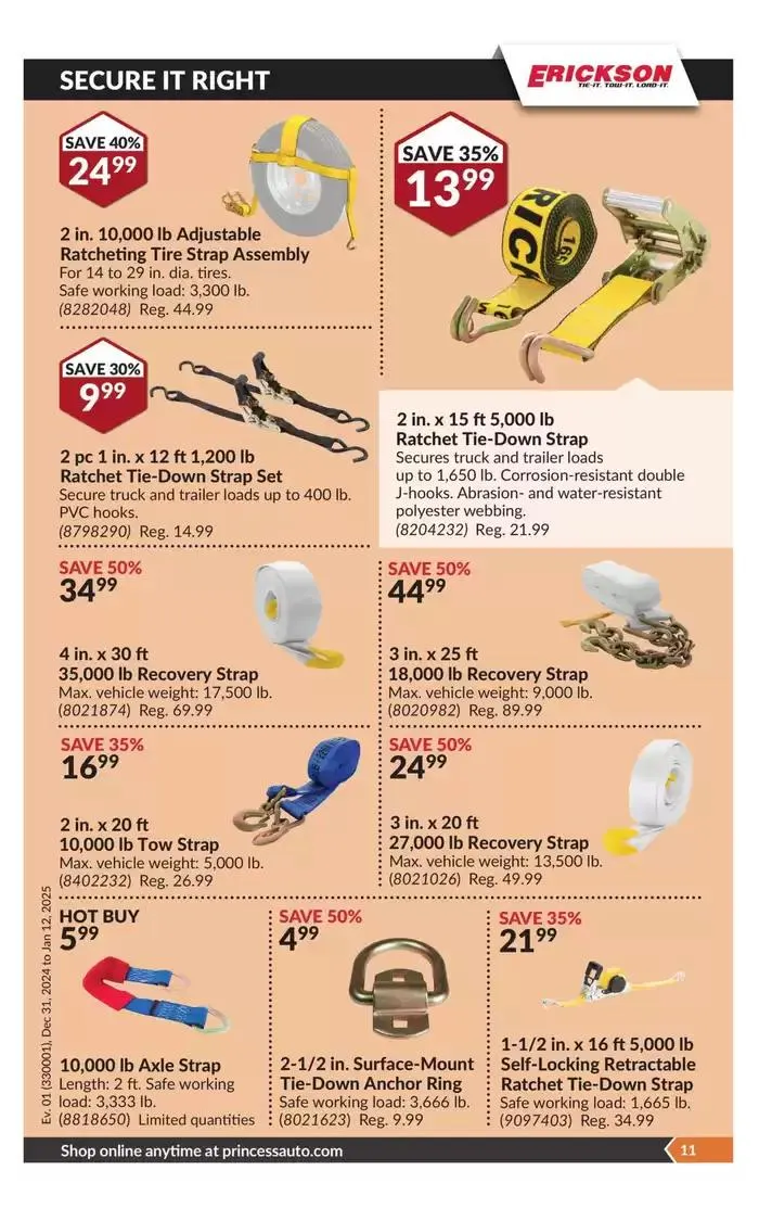 Current bargains and offers from December 31 to January 12 2025 - flyer page 15