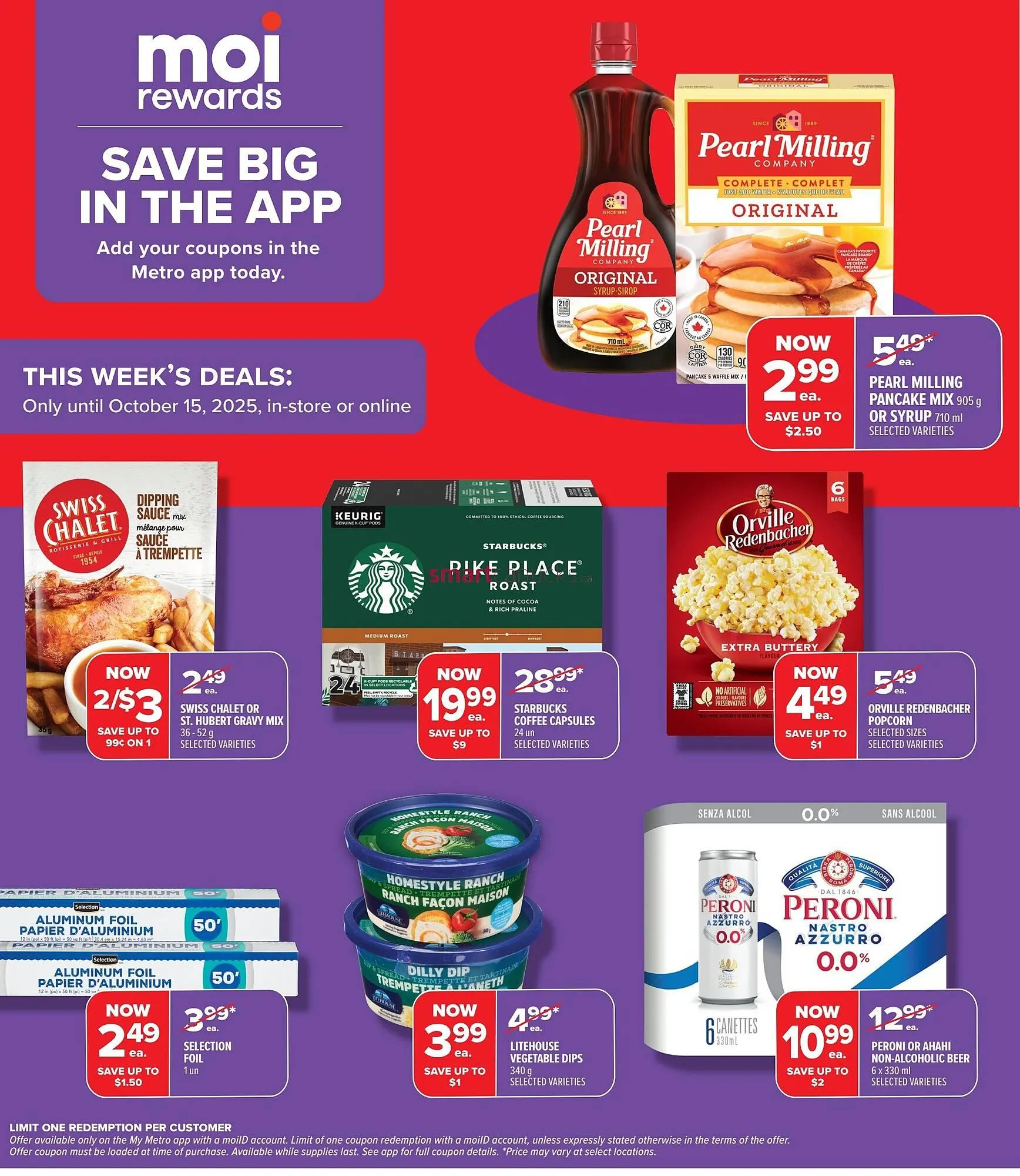 Metro flyer from October 9 to October 15 2025 - flyer page 5