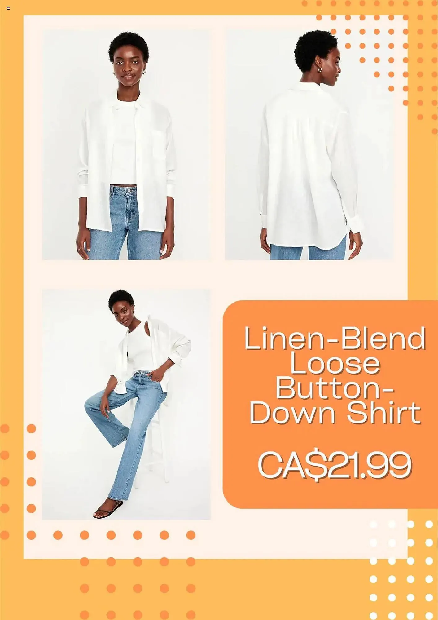 Old Navy flyer from March 31 to April 20 2025 - flyer page 5