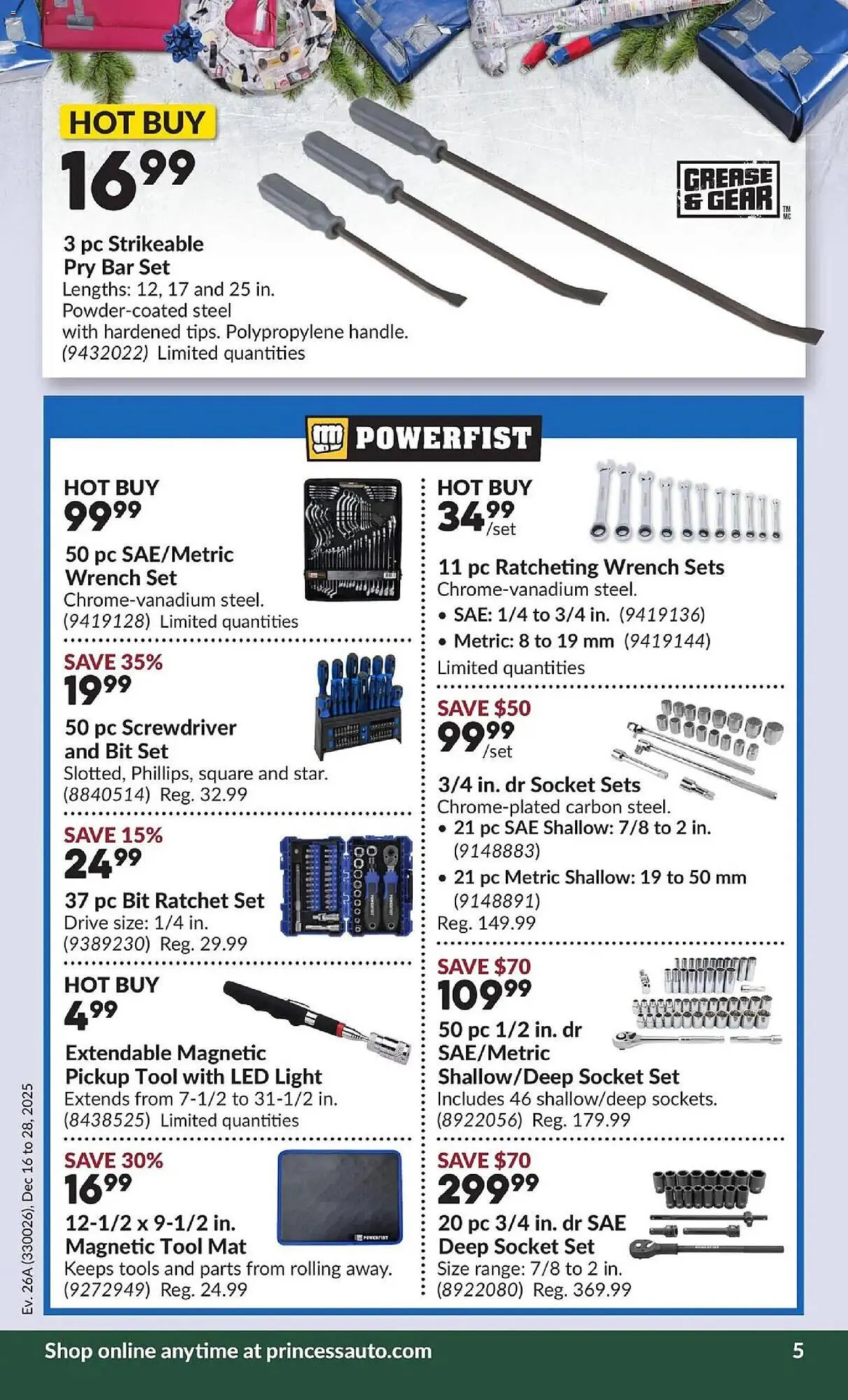 Princess Auto flyer from December 16 to December 28 2025 - flyer page 10