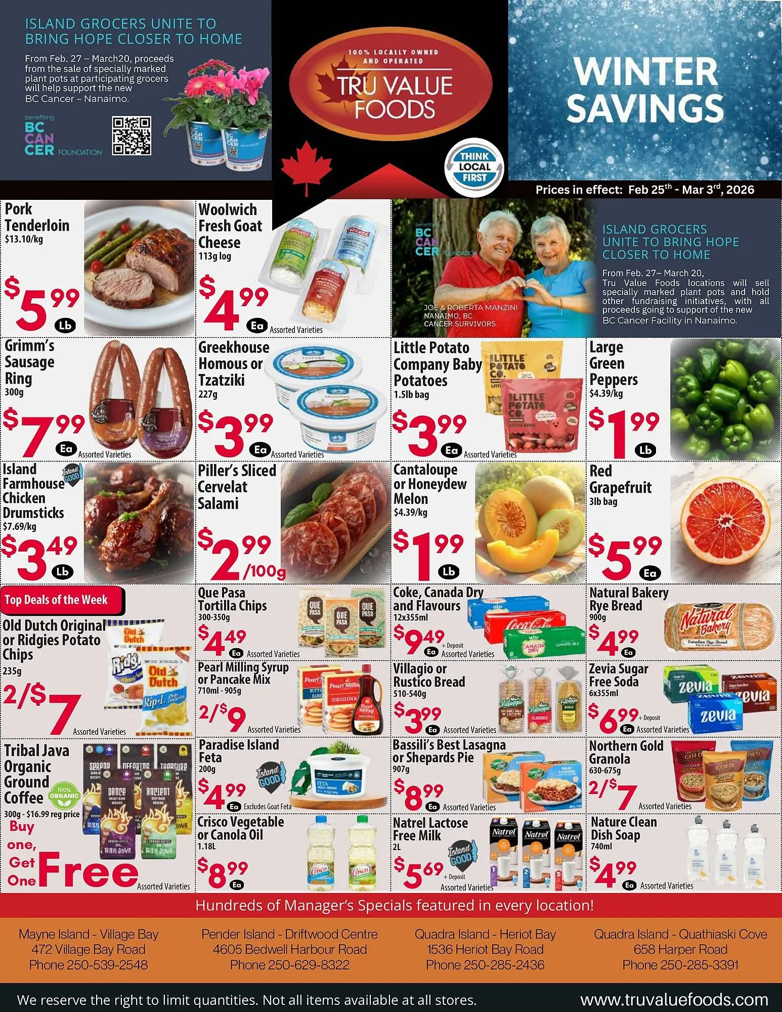 Tru Value Foods flyer from February 25 to March 3 2026 - flyer page 1