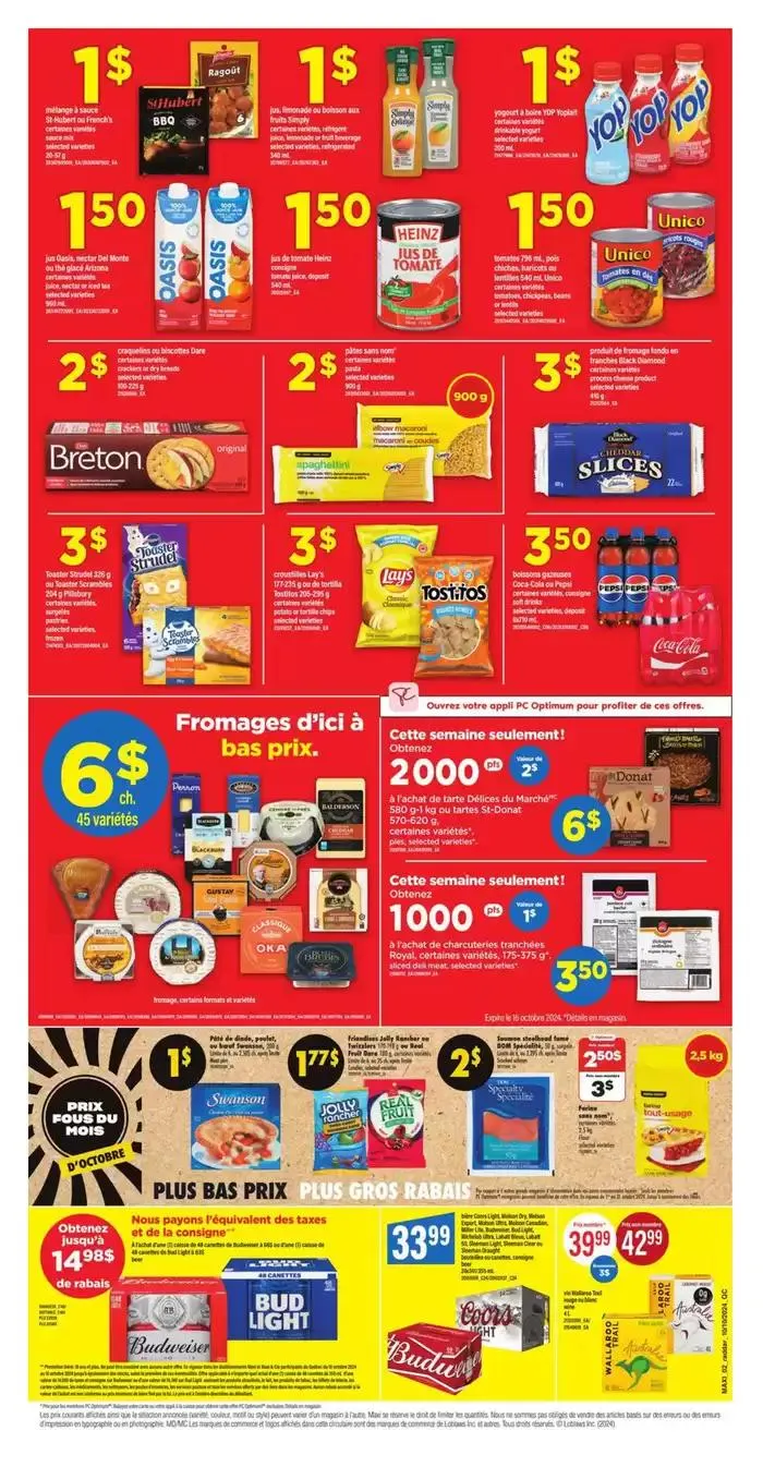 Current deals and offers from October 10 to October 16 2024 - flyer page 2