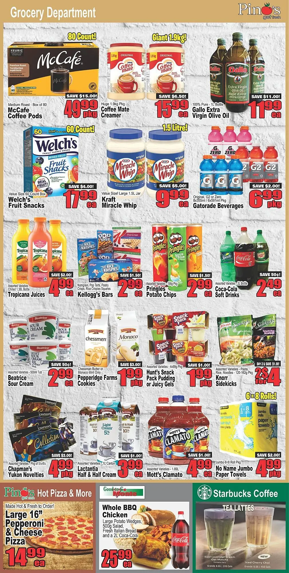 Pino's flyer from April 3 to April 9 2025 - flyer page 4