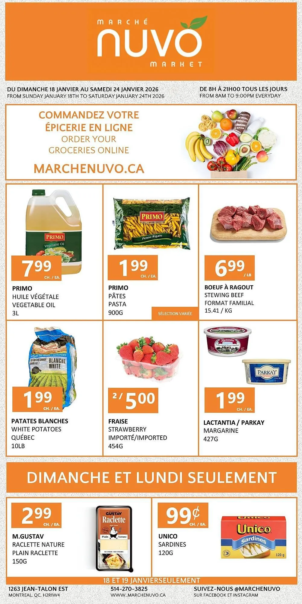 Marche Nuvo flyer - 1