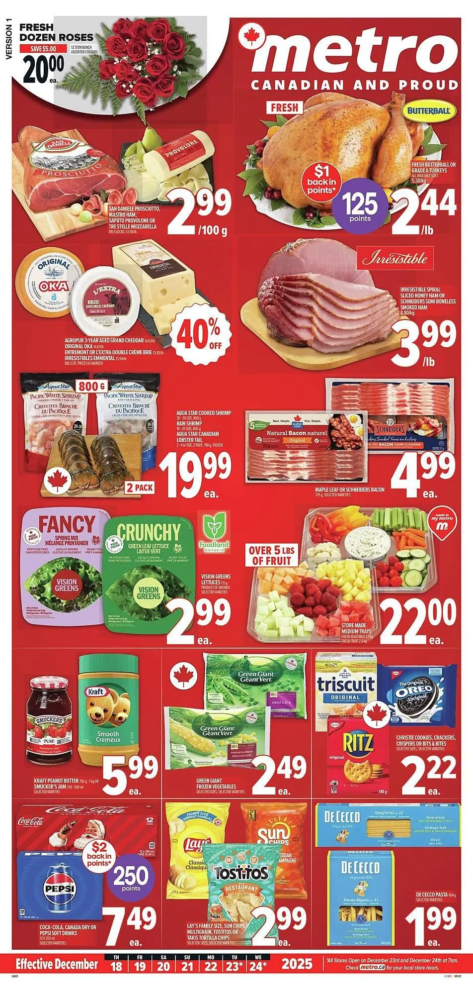 Metro flyer from December 18 to December 25 2025 - flyer page 2