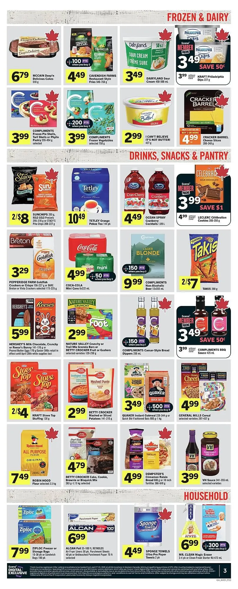 IGA flyer from April 18 to April 25 2025 - flyer page 5