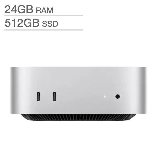 Apple Mac Mini, Apple M4 Pro Chip - 24GB RAM, 512GB SSD