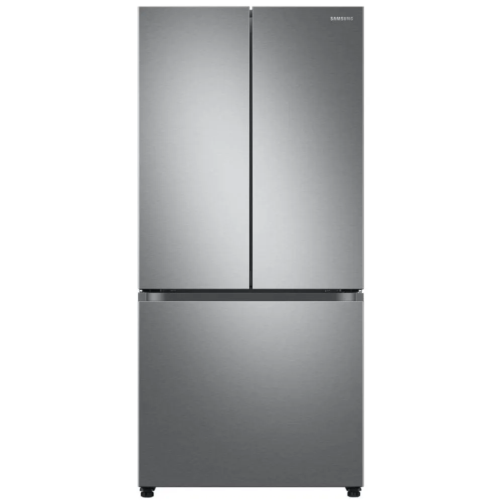 Samsung RF25C5151SR - RF25C5151SR/AA French Door Refrigerator, 33 inch Width, ENERGY STAR Certified, 24.5 cu. ft. Capacity, Stainless Steel colour SpaceMax Technology, Dual Ice Maker, All Around Cooling, Internal Water Filter