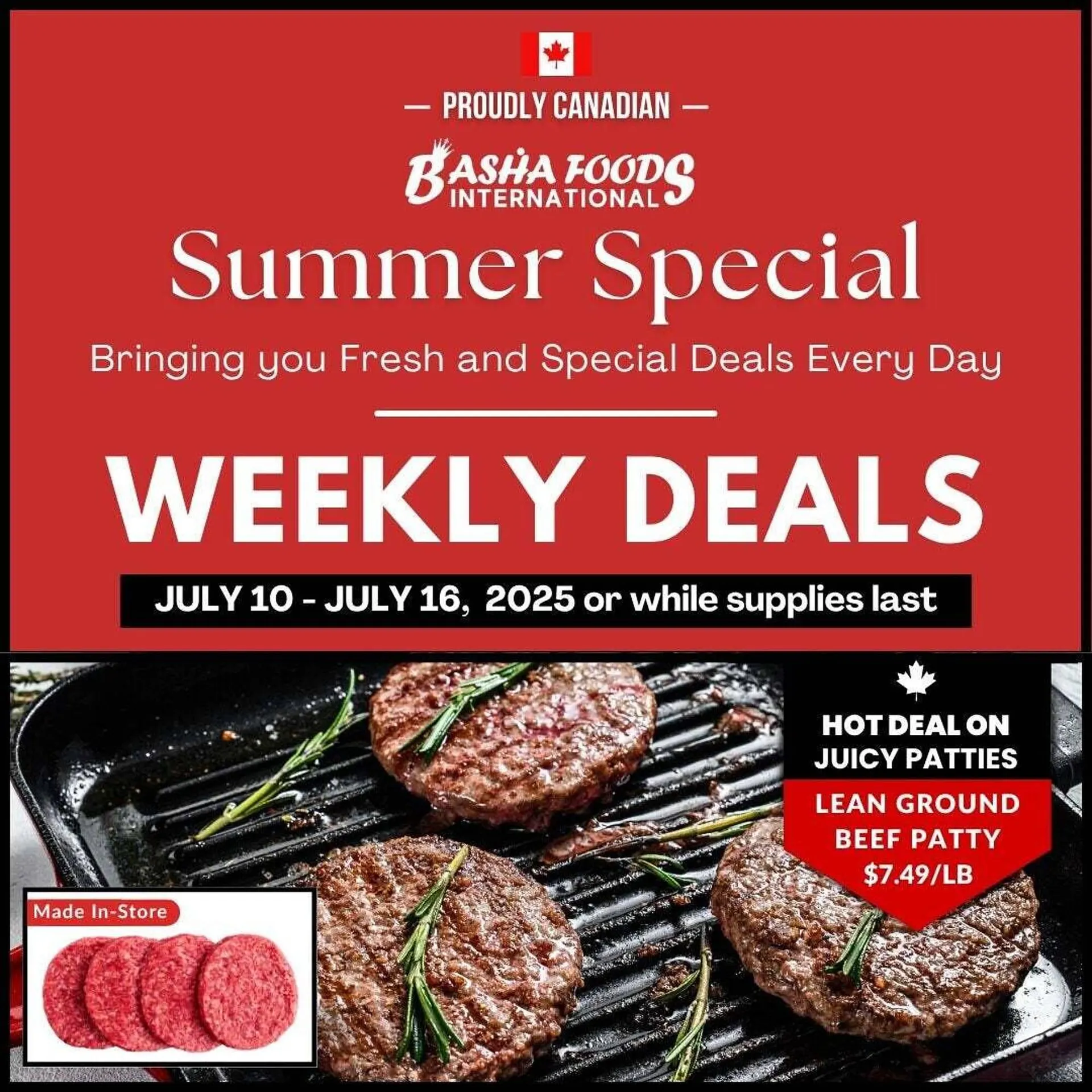 Basha Foods flyer - 1