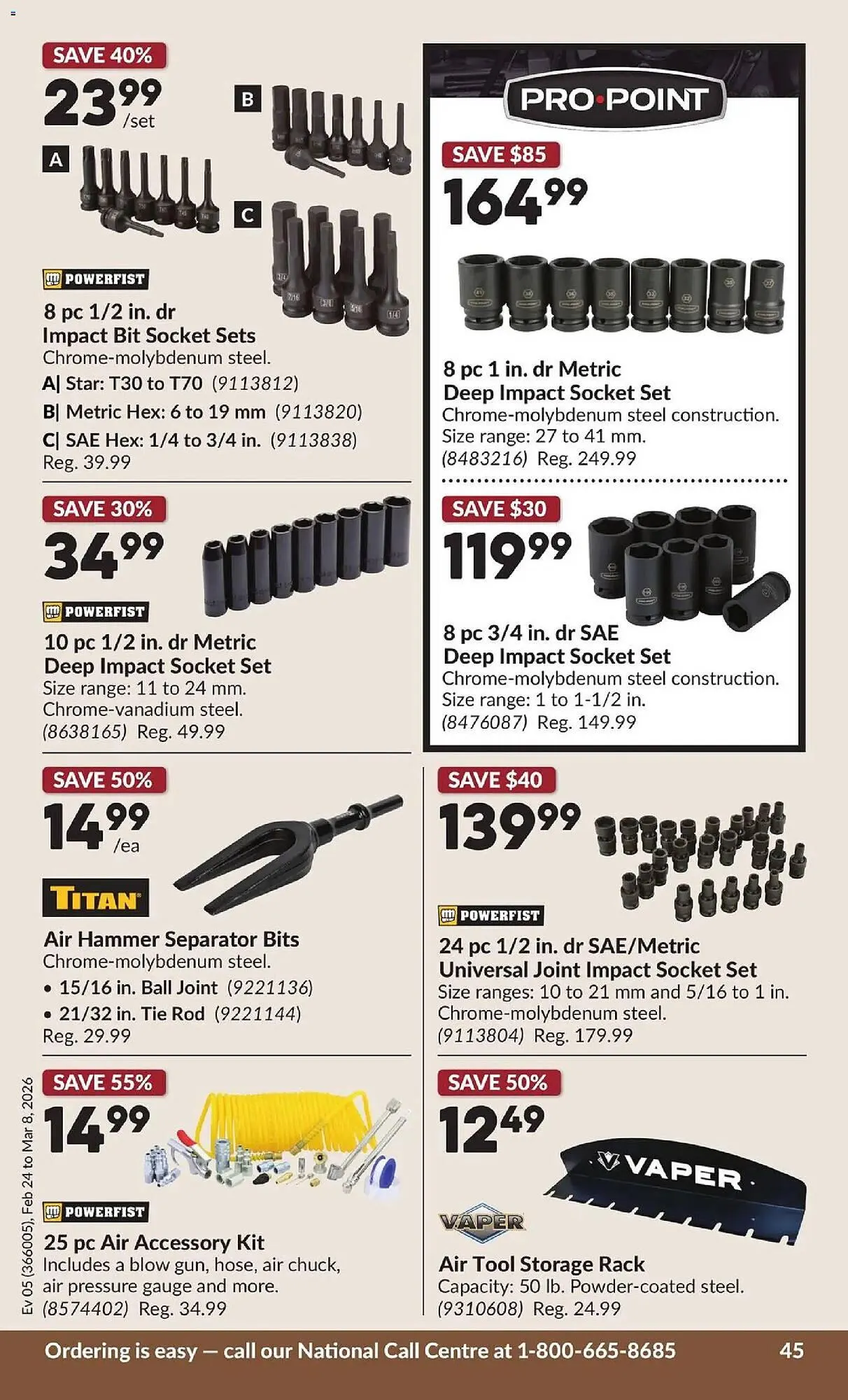 Princess Auto flyer from February 24 to March 9 2026 - flyer page 49