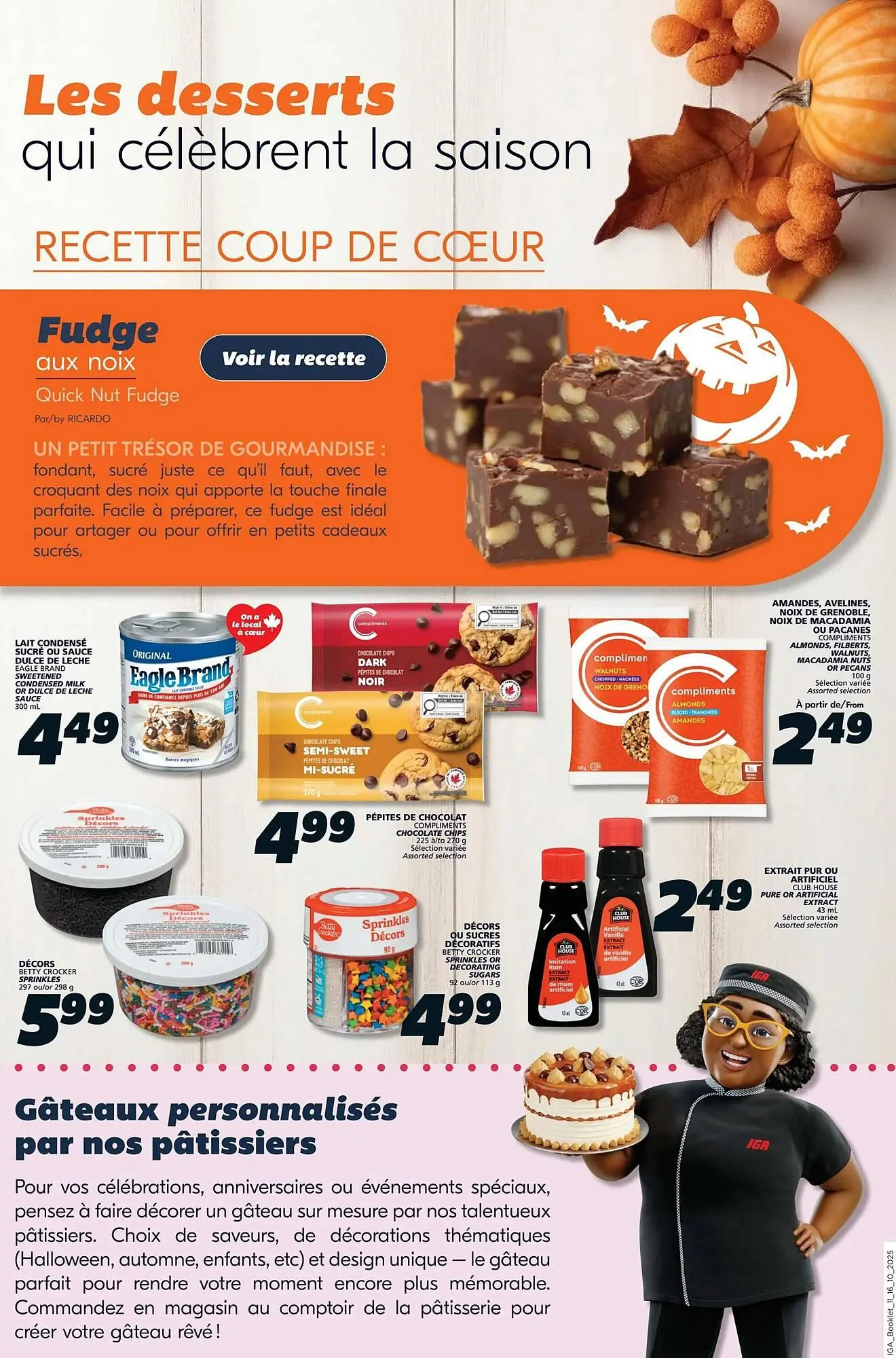IGA flyer from October 16 to October 22 2025 - flyer page 29