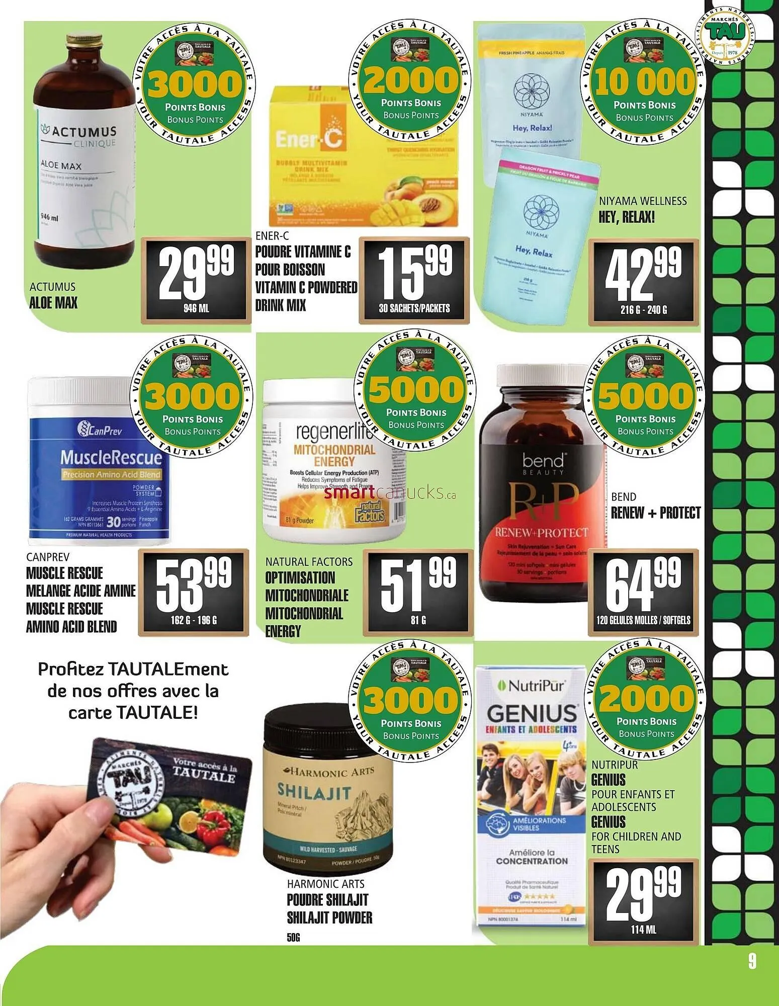 Marches Tau flyer from February 2 to March 1 2026 - flyer page 9