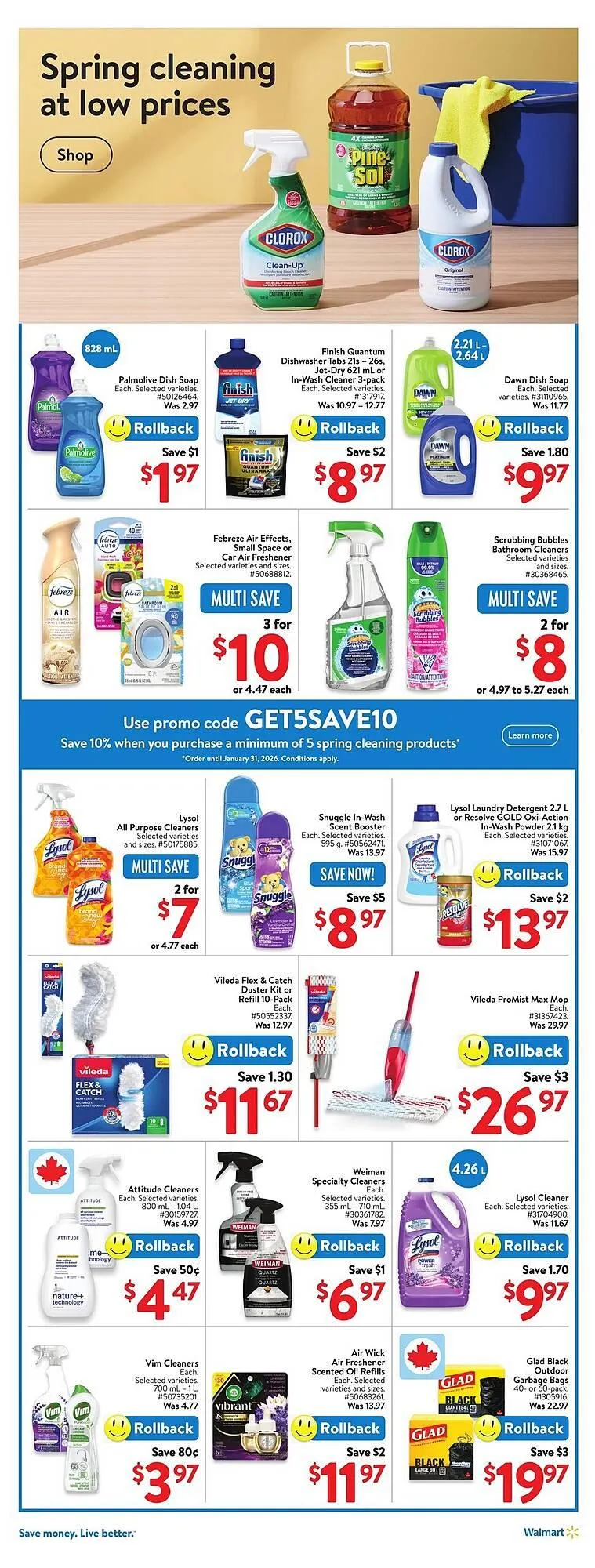 Walmart flyer from April 10 to April 16 2025 - flyer page 9