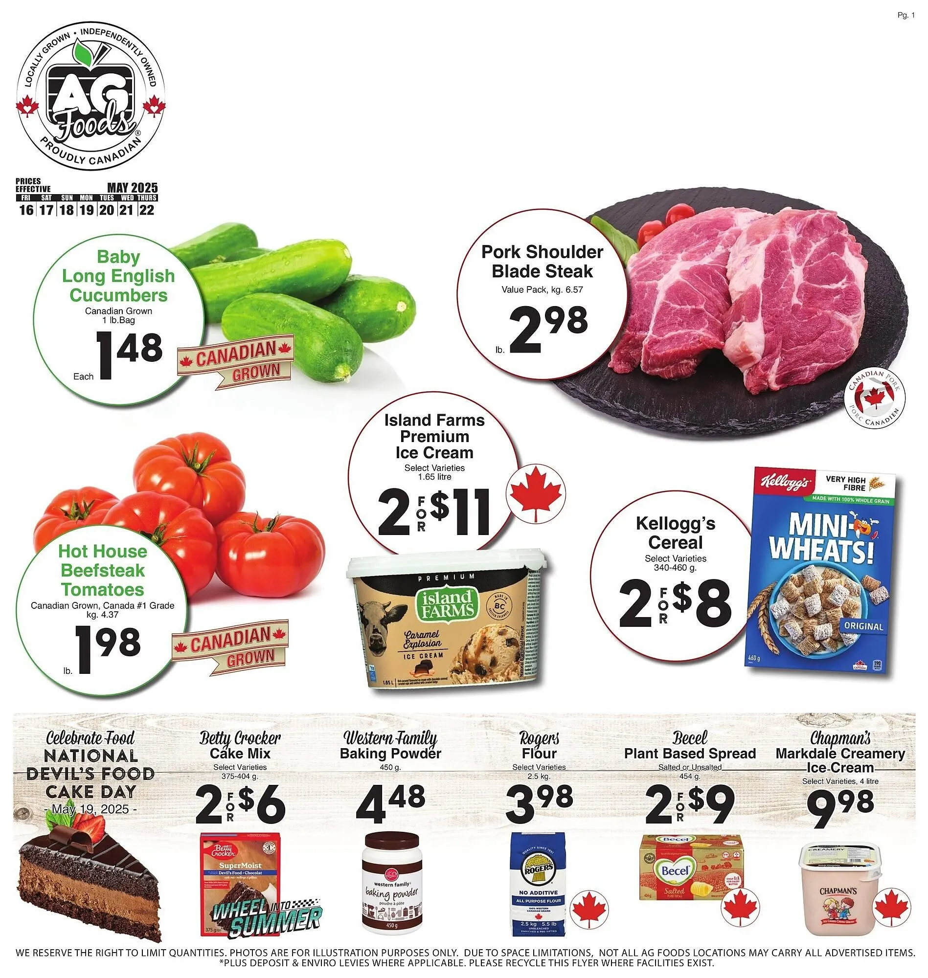 AG Foods flyer - 1