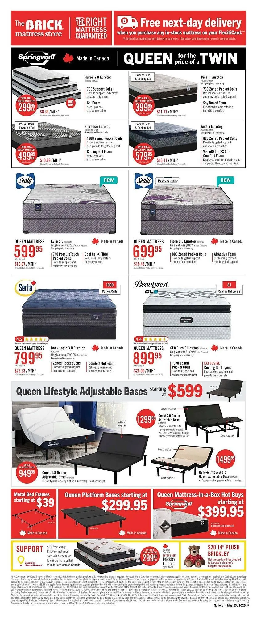 The Brick flyer from May 20 to June 6 2025 - flyer page 13