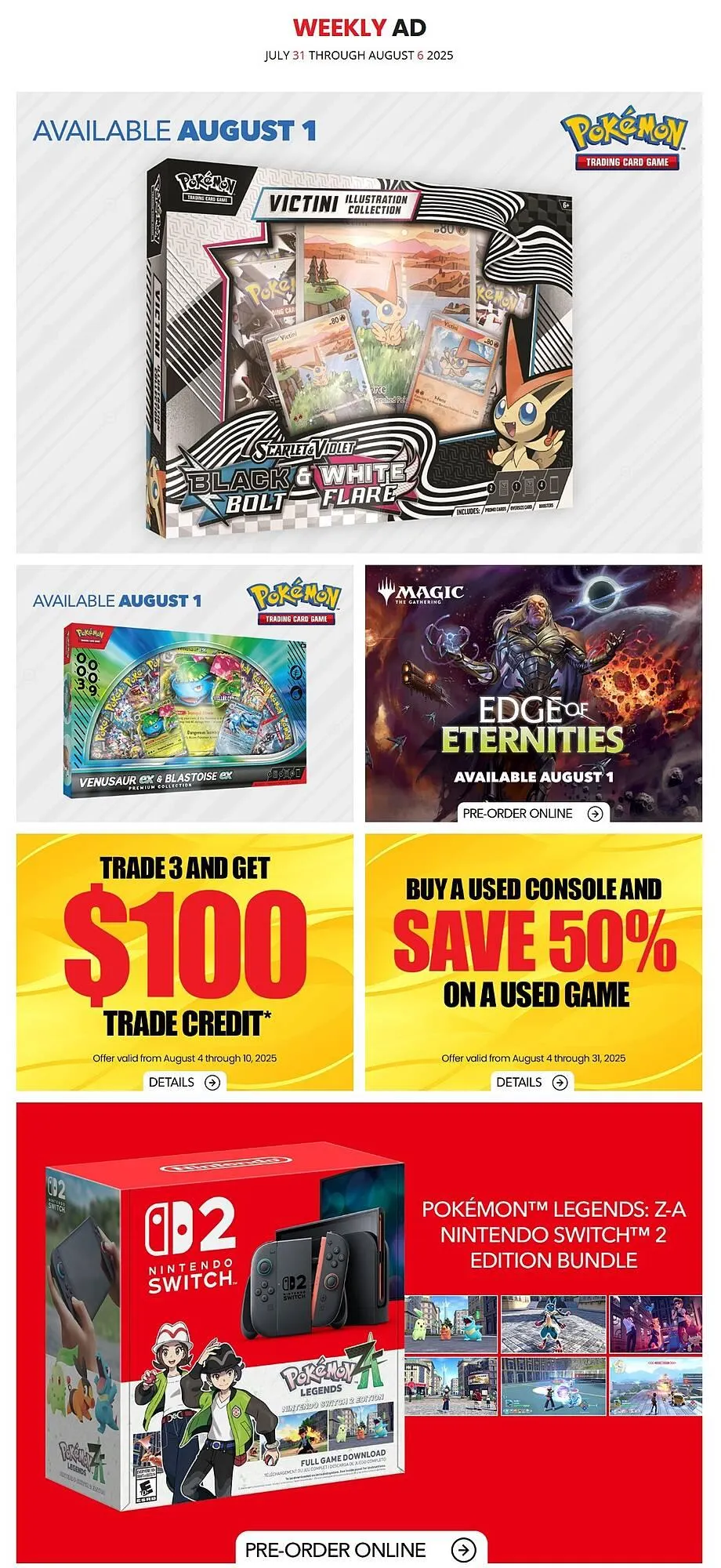 GameStop flyer - 1