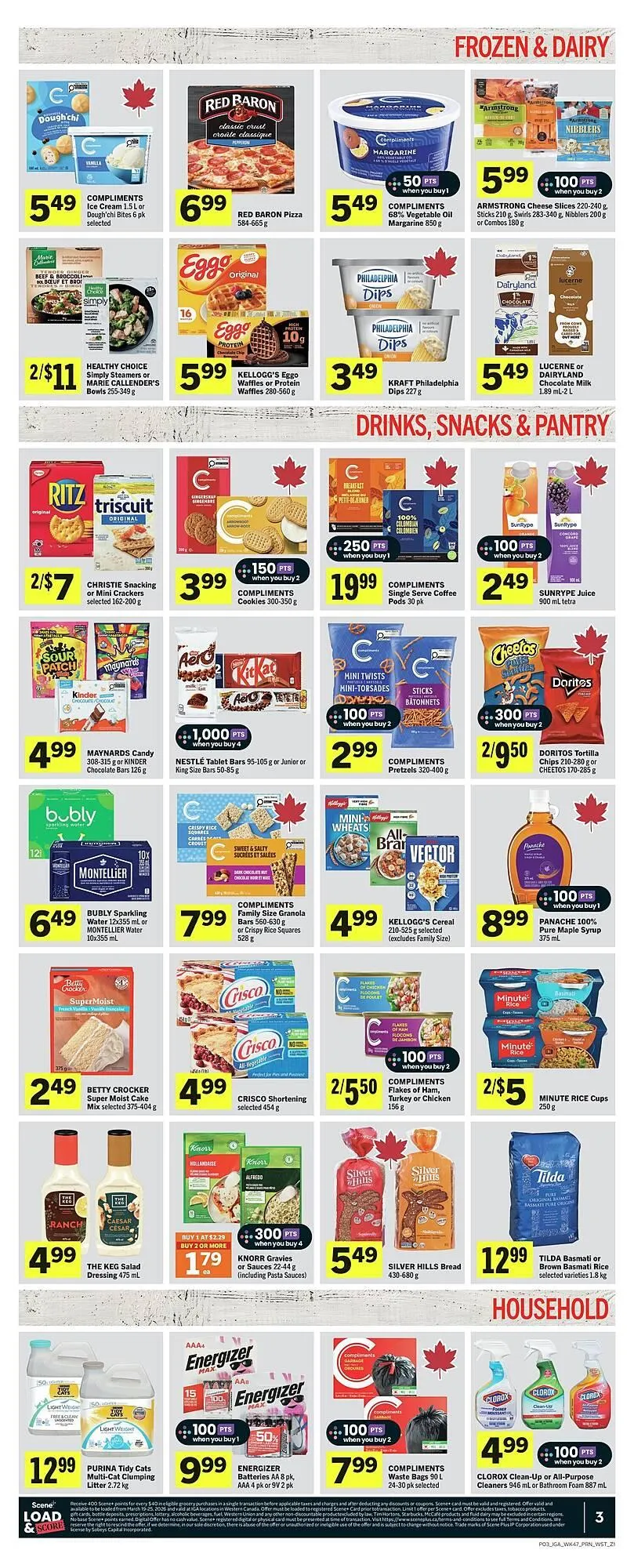 IGA flyer from March 20 to March 27 2026 - flyer page 4