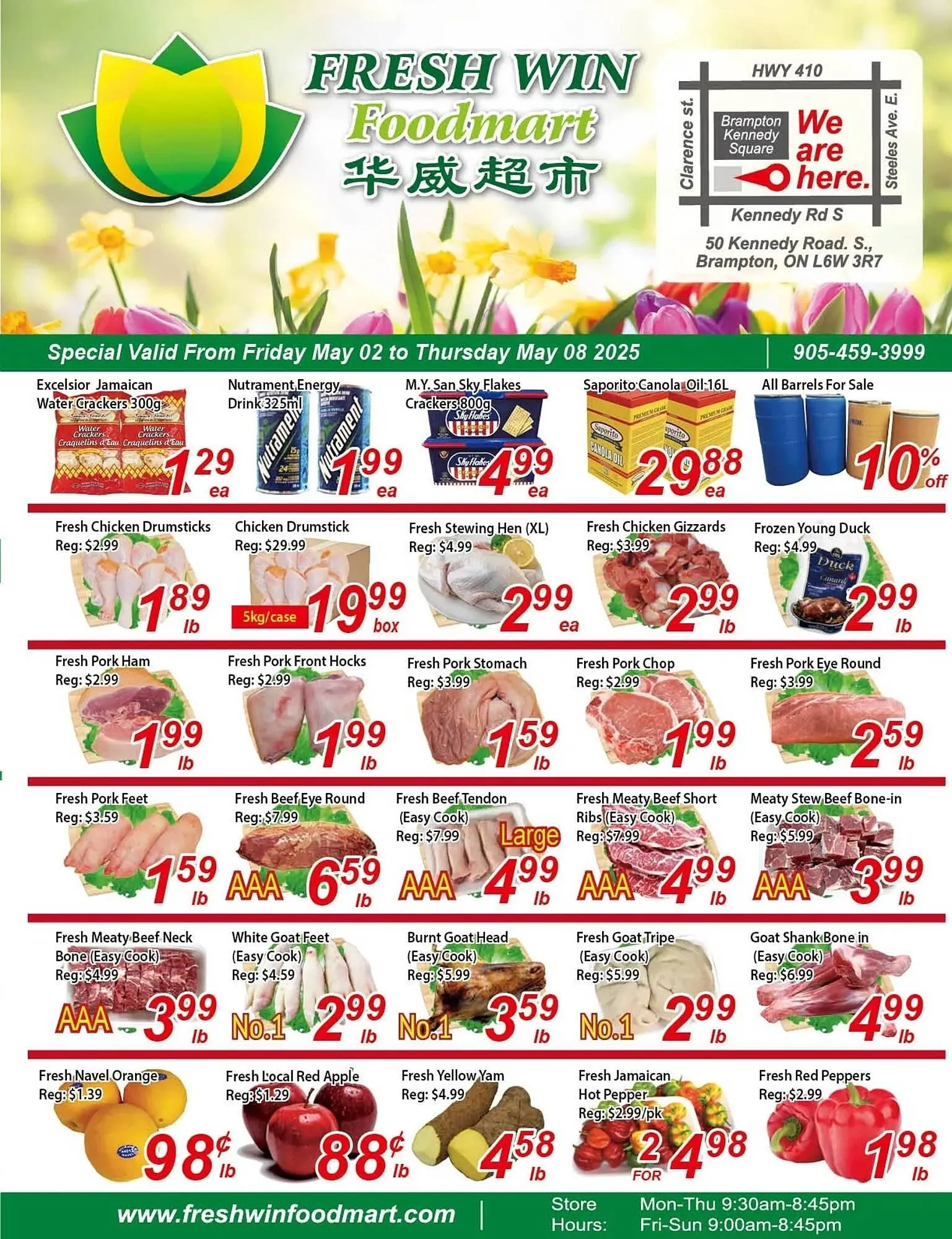 Fresh Win Foodmart flyer - 1