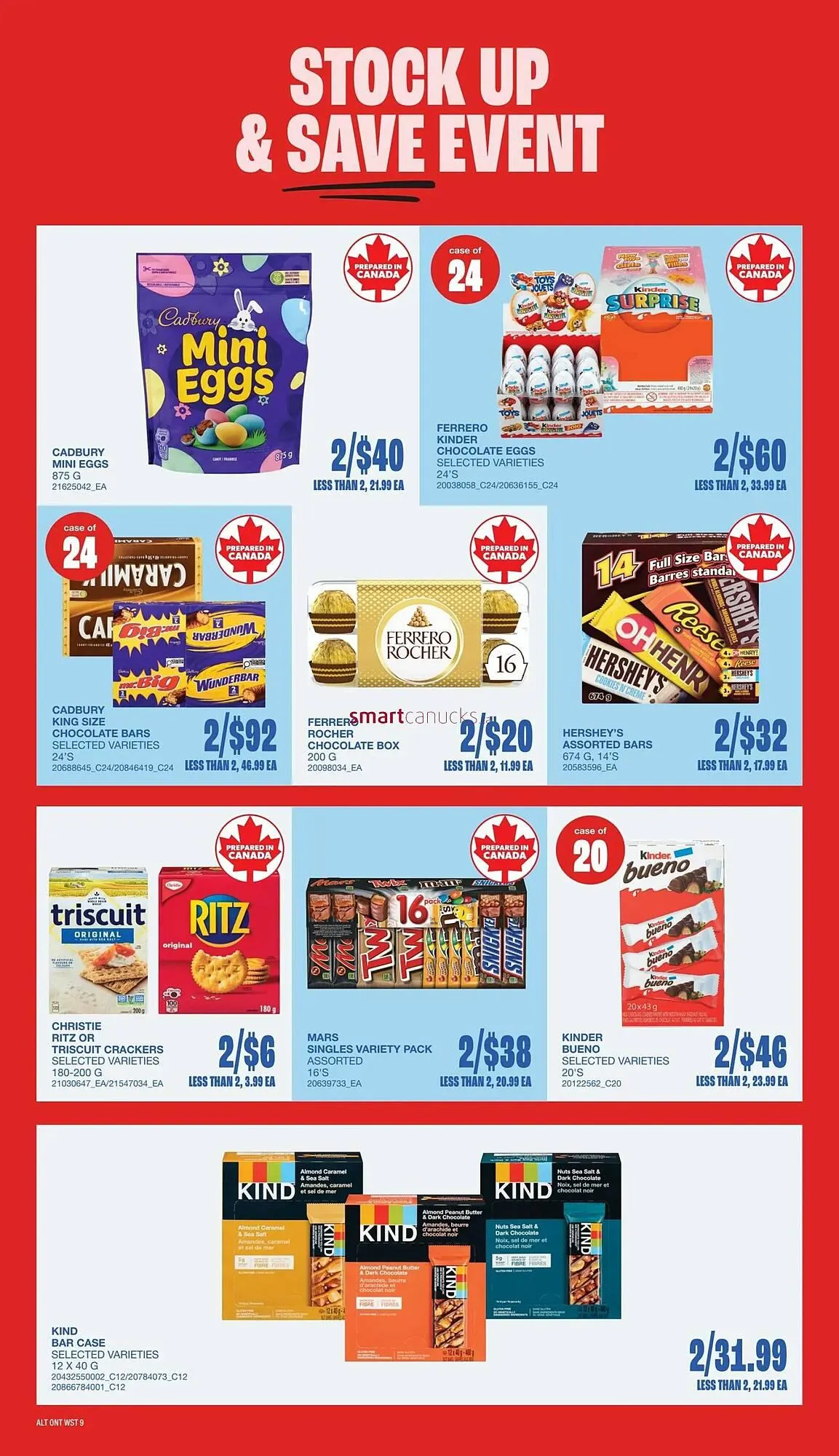 Wholesale Club flyer from March 12 to April 1 2026 - flyer page 9
