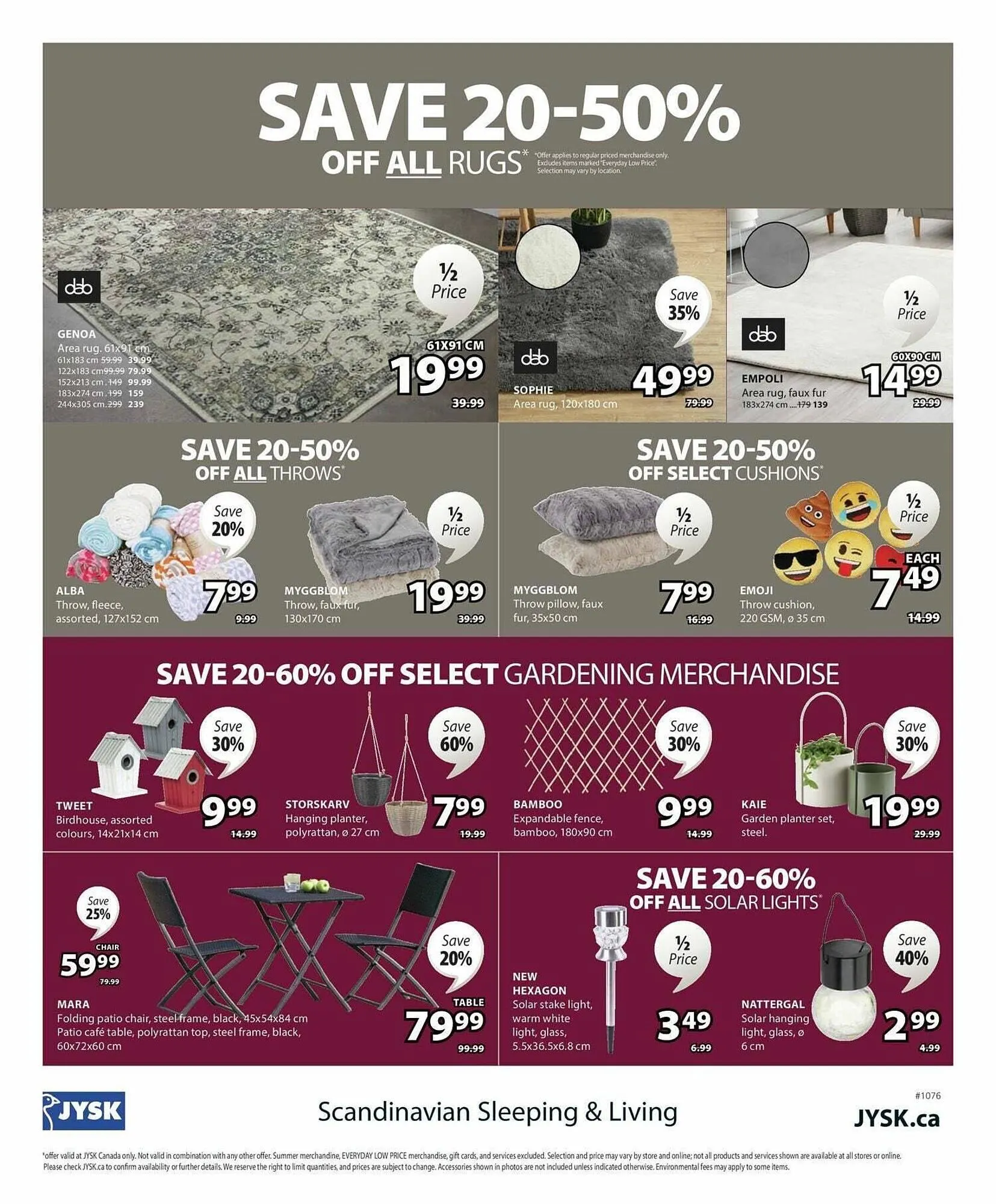 JYSK flyer from March 13 to March 27 2025 - flyer page 30