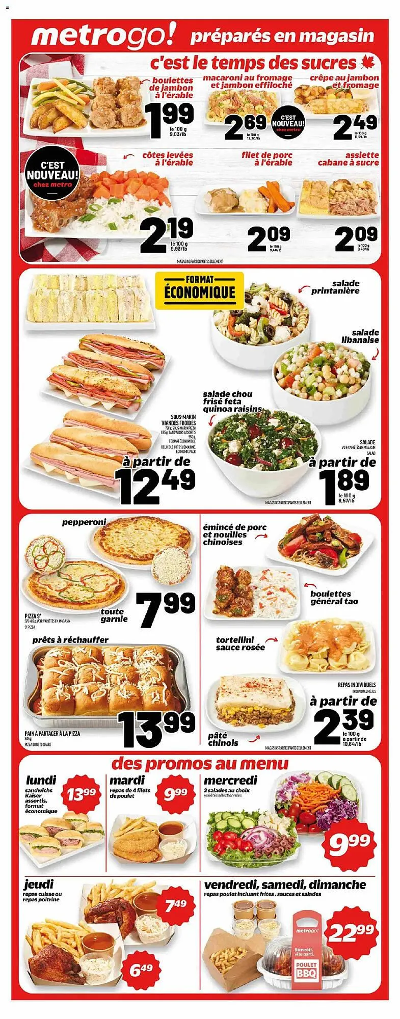 Metro flyer from March 20 to March 26 2025 - flyer page 14