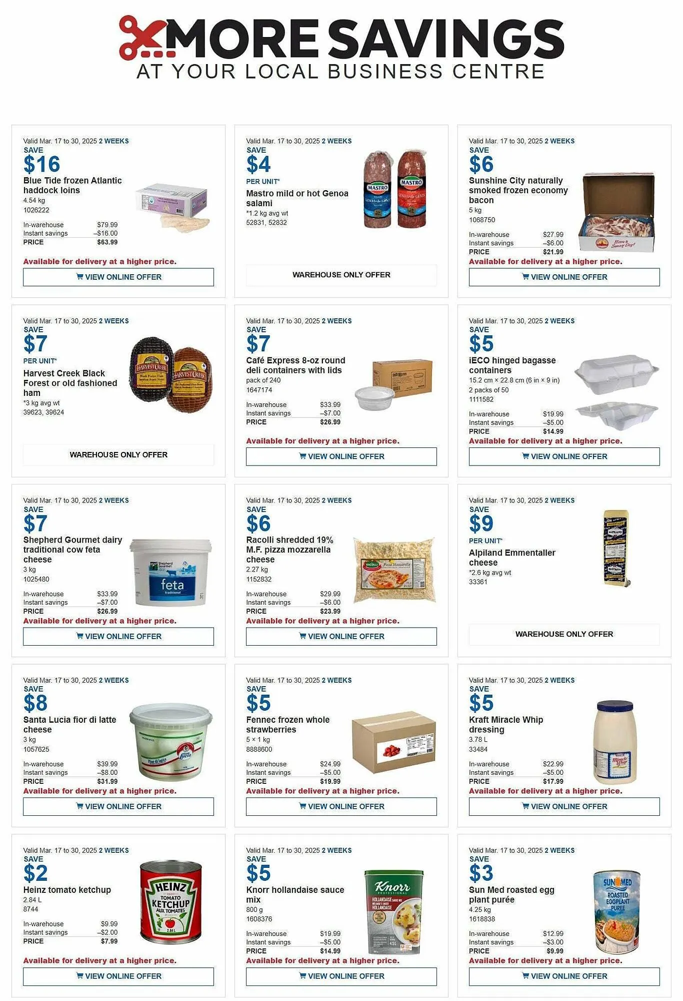 Costco flyer from March 17 to March 31 2025 - flyer page 1