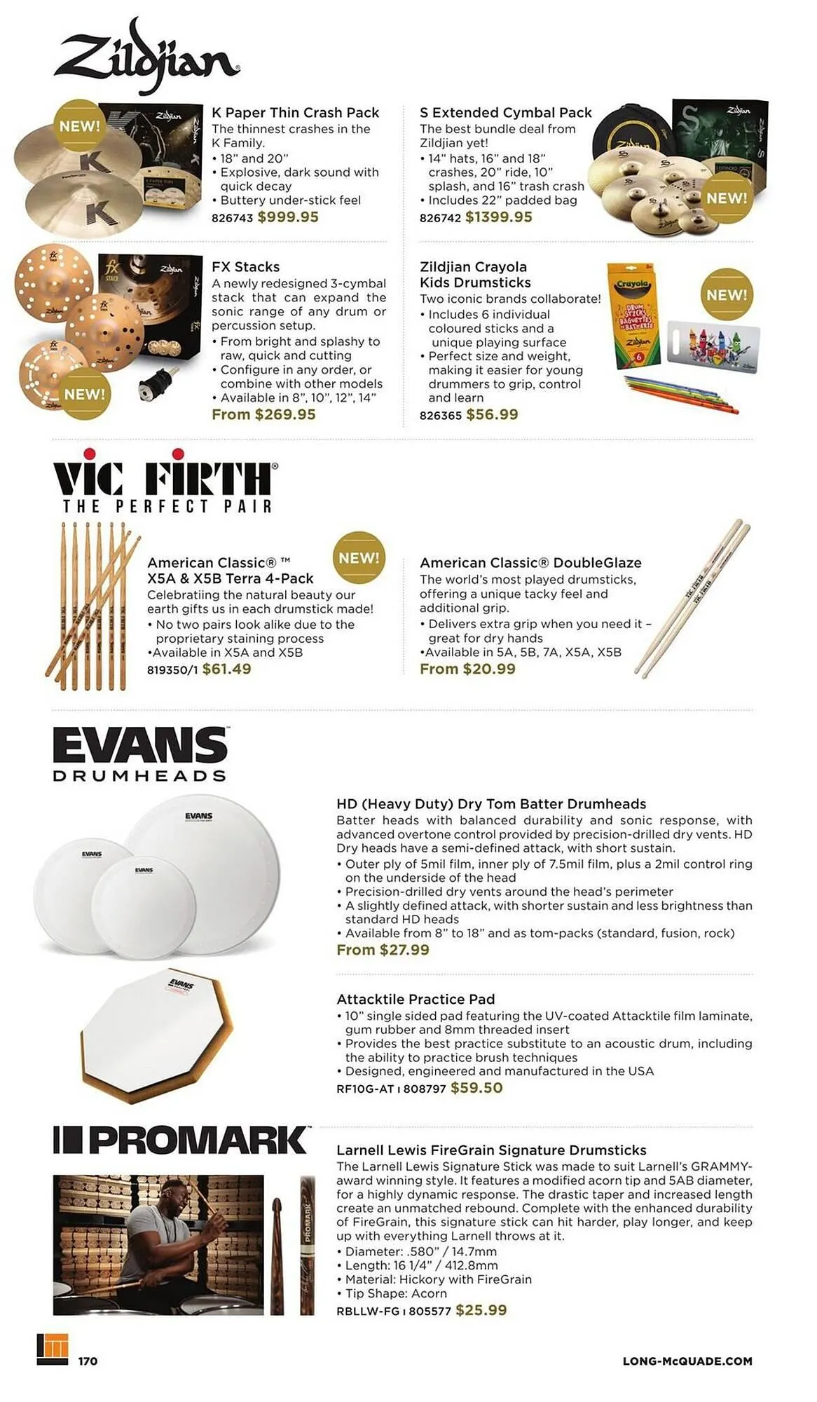 Long & McQuade flyer from November 5 to July 31 2026 - flyer page 170