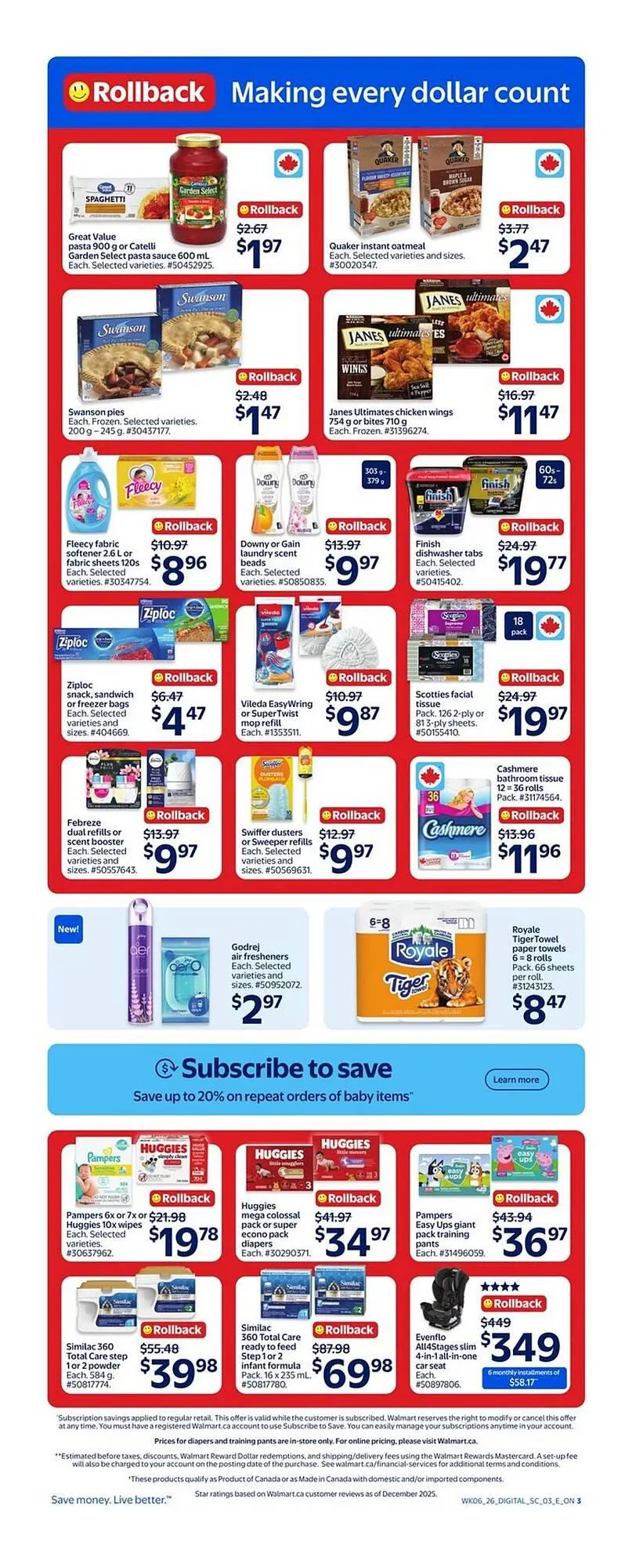 Walmart flyer from March 5 to March 11 2026 - flyer page 4
