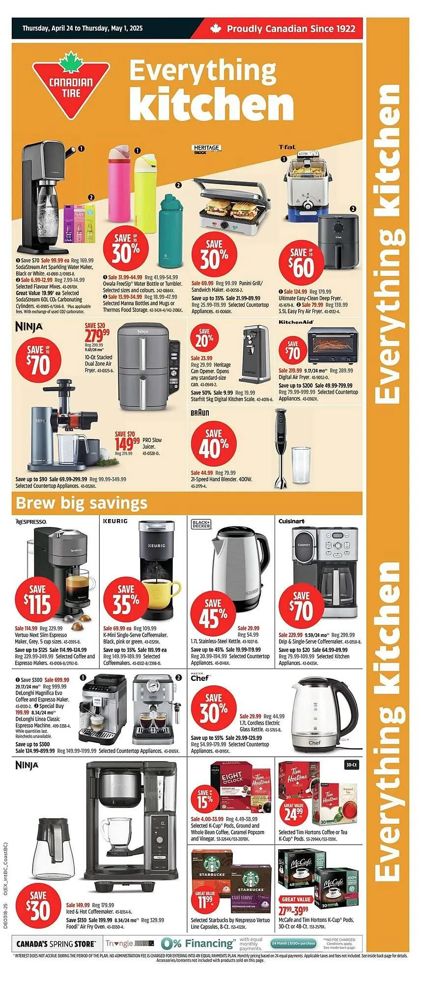 Canadian Tire flyer from April 24 to May 1 2025 - flyer page 22