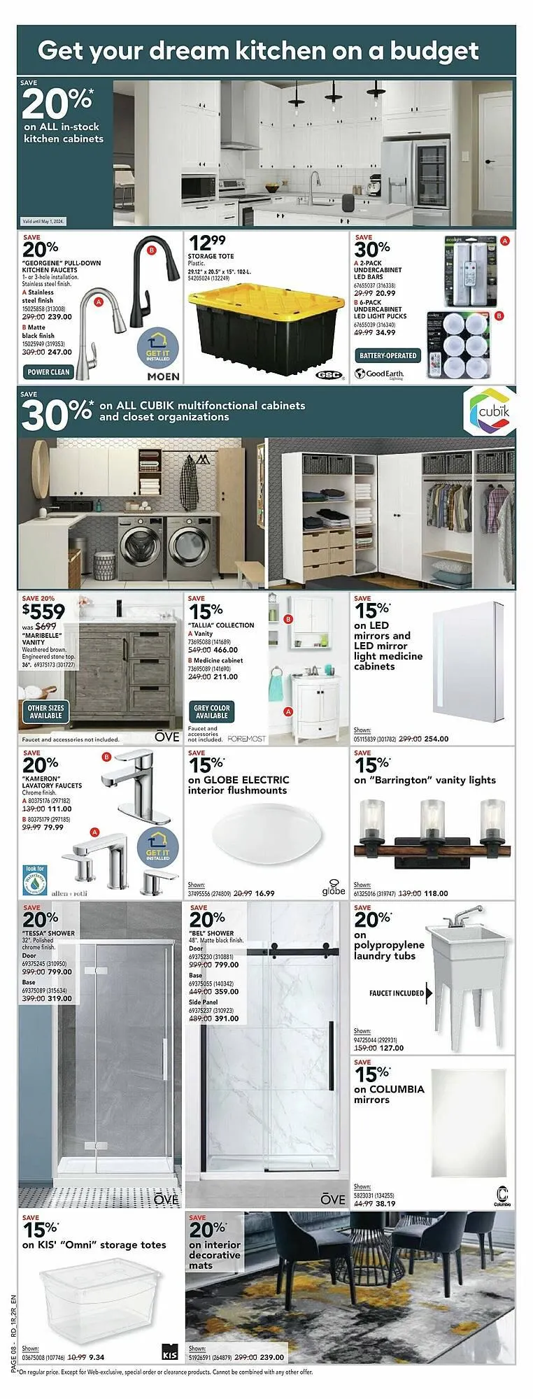 Réno Dépôt flyer from March 21 to April 4 2024 - flyer page 12