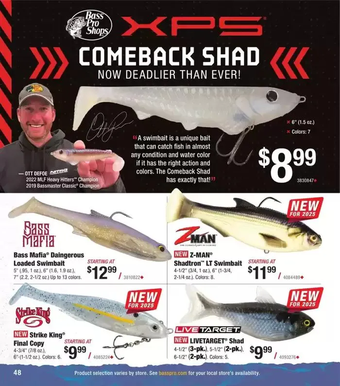 Fishing Specialist Catalog from March 5 to April 3 2025 - flyer page 49