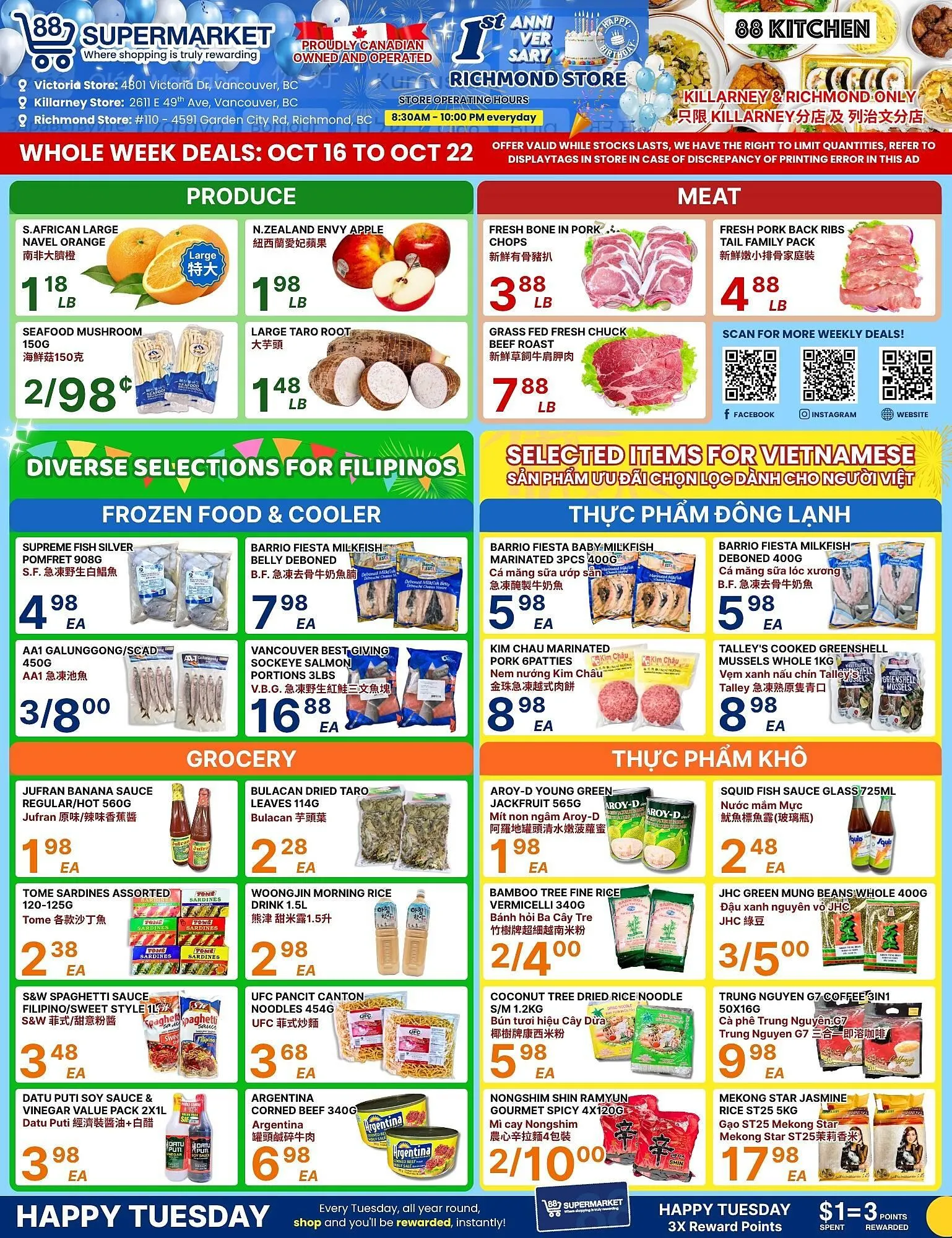 88 Supermarket flyer - 1
