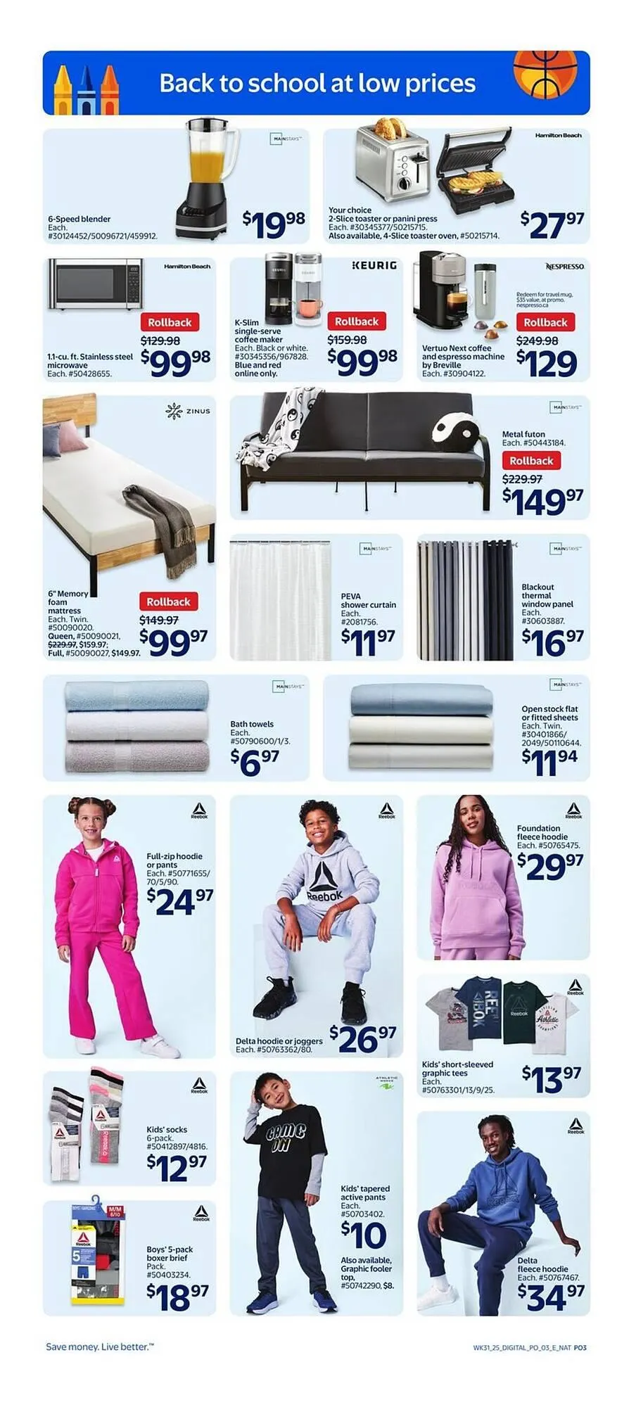 Walmart flyer from August 22 to August 28 2025 - flyer page 16