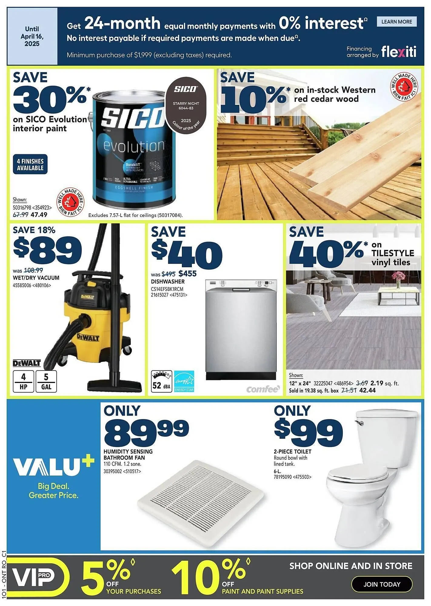 RONA flyer from April 11 to May 2 2025 - flyer page 2