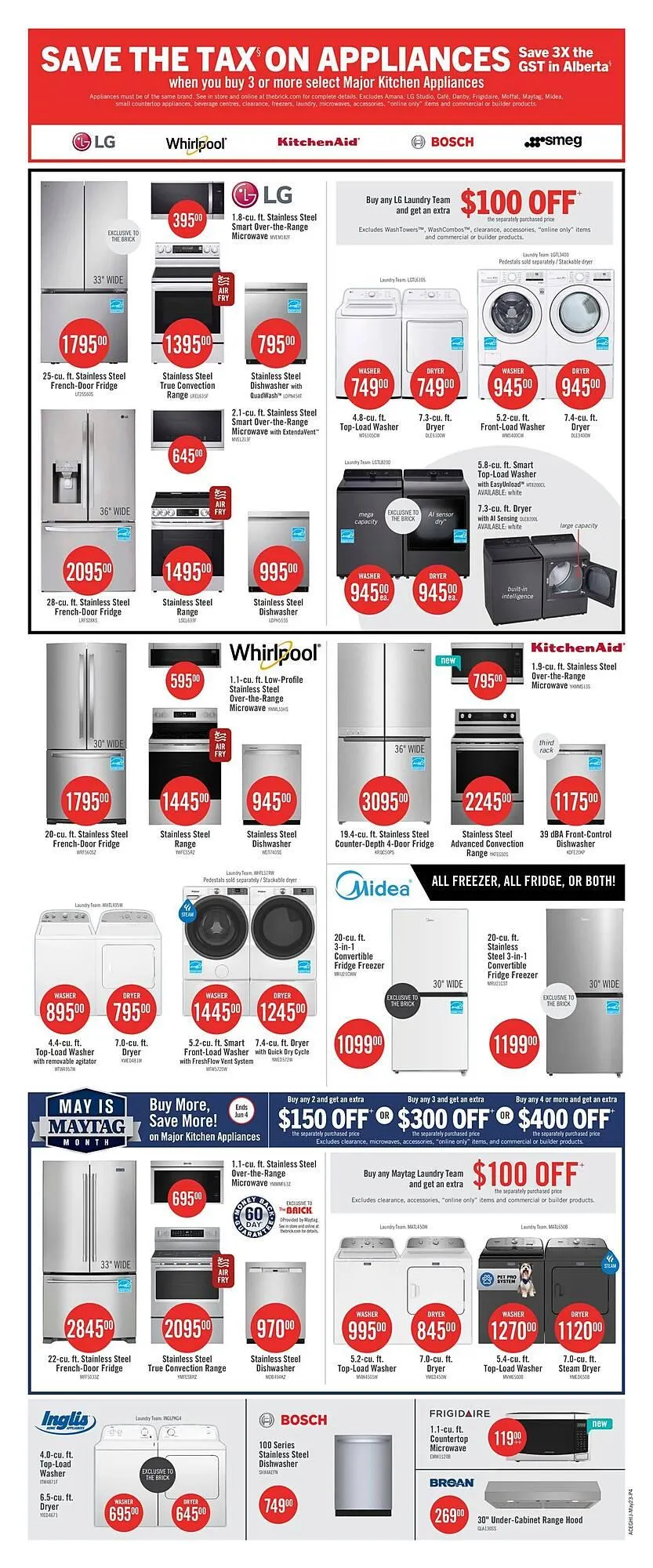 The Brick flyer from May 20 to June 6 2025 - flyer page 16