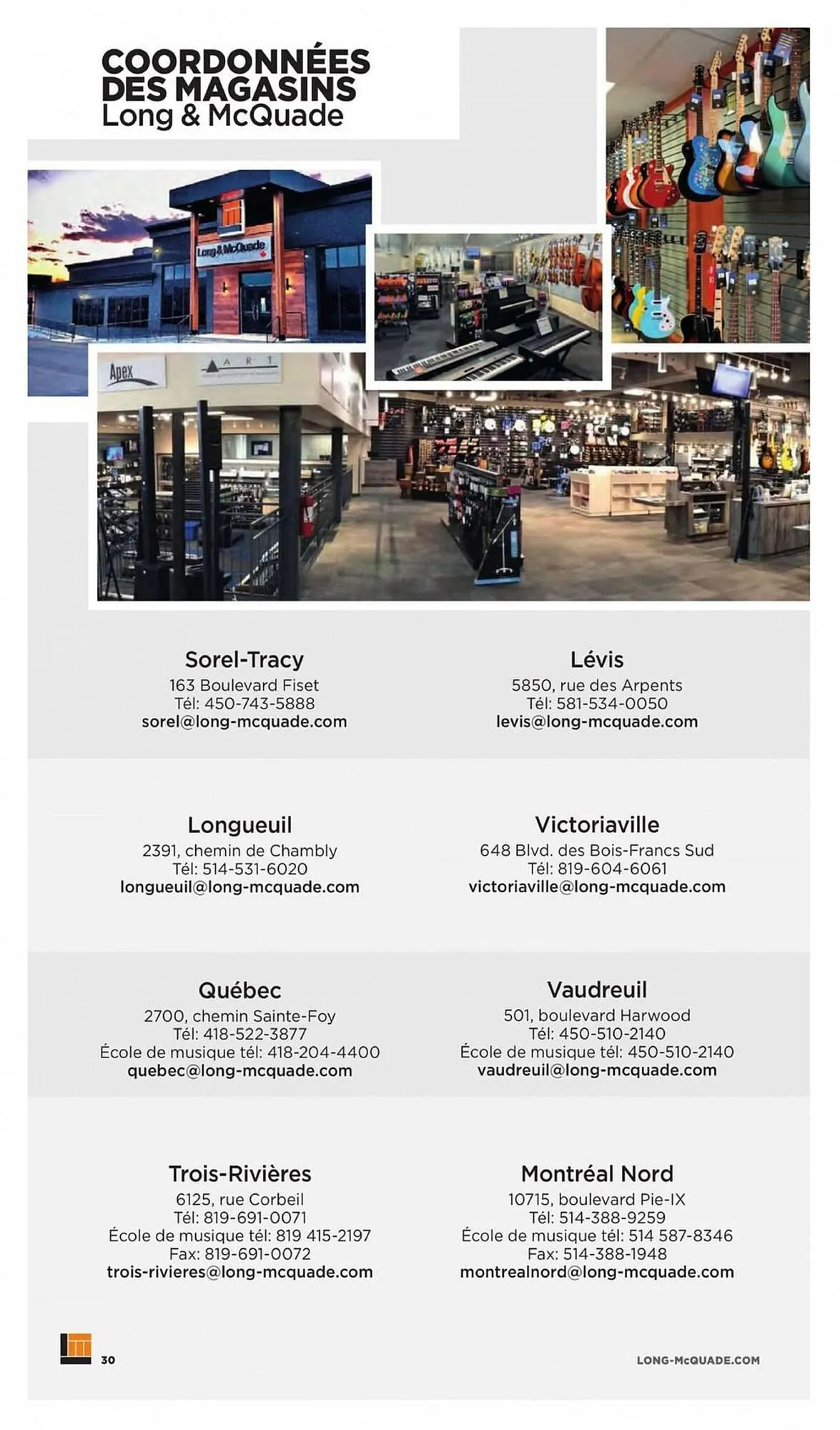 Long & McQuade flyer from November 3 to July 1 2024 - flyer page 30